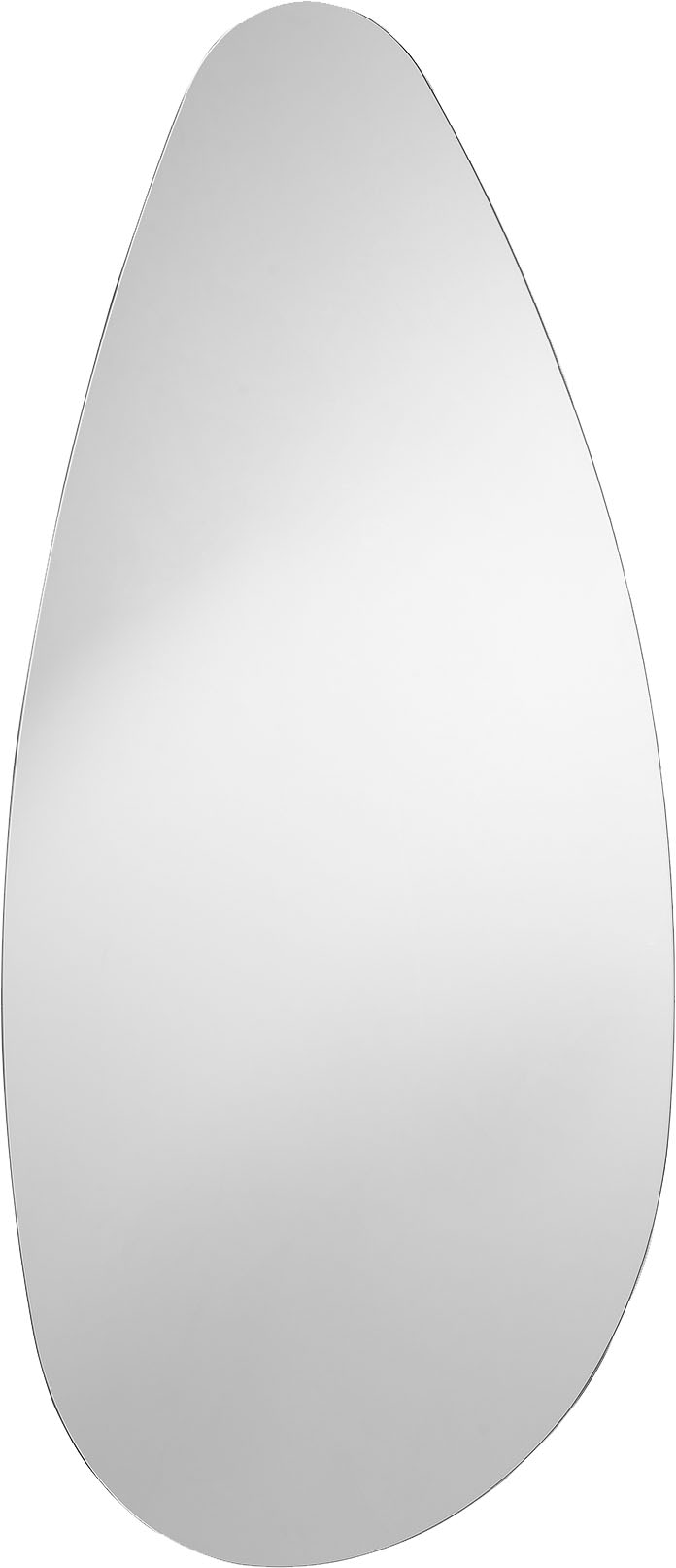 SalesFever Wandspiegel, (1 St.), oval, tropfenförmig