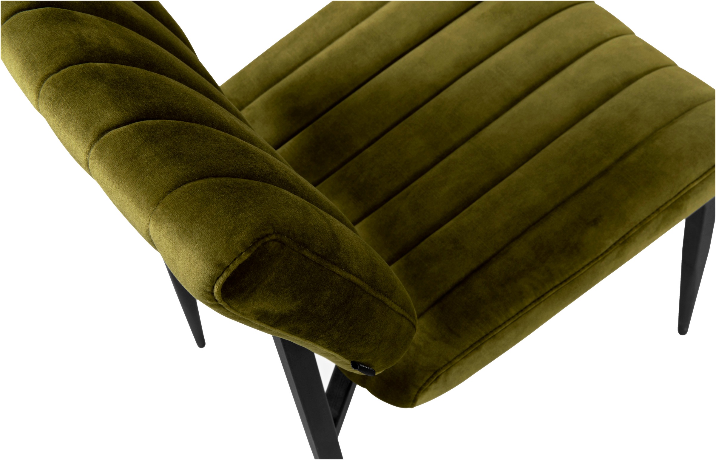 OMG Design Esszimmerstuhl »Ivan«, (Set), 2 St., Stoff, pflegeleichter Samtvelour Bezug, Küchenstuhl
