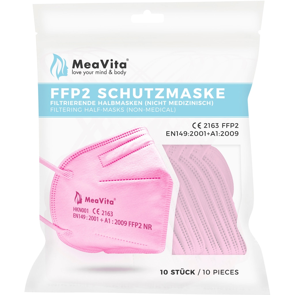 Filtrierende Halbmasken FFP2, (Packung, 10 St.)