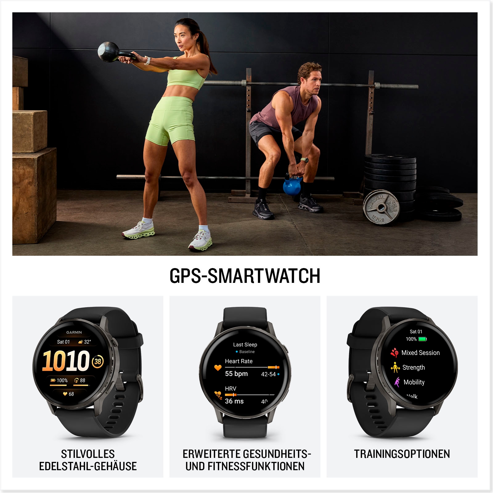 Garmin Smartwatch »Venu 4«(45/ 1,4 ″) Garmin