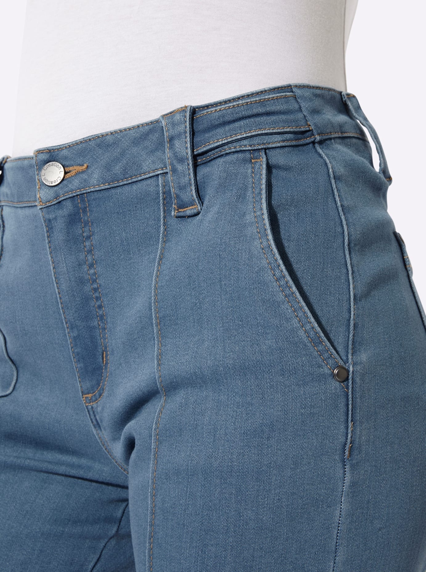 creation L Bootcut-Jeans 1