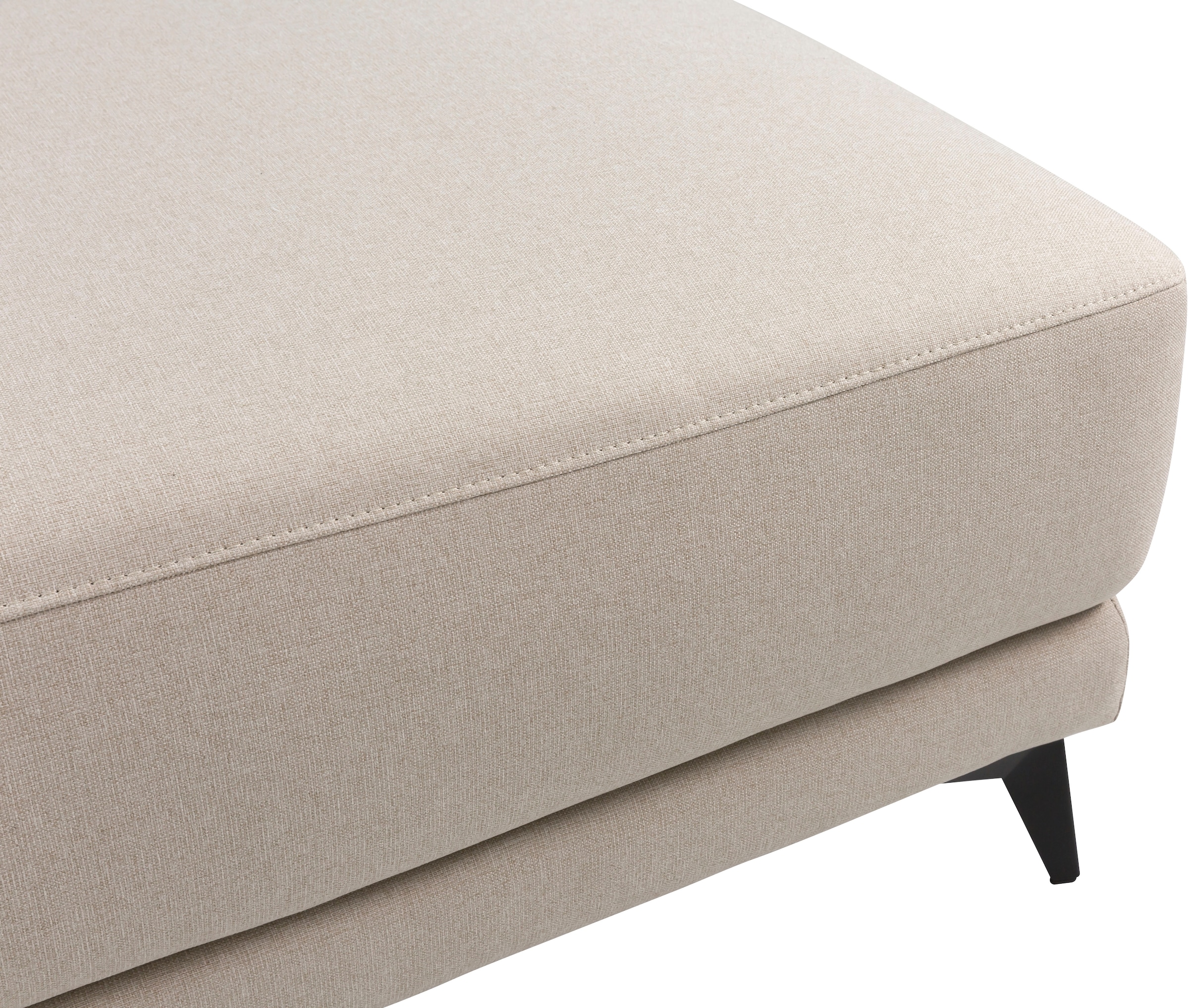 OTTO home Ecksofa »LEWII, L-Form, 213 cm - elektr. Relaxfunktion« mit USB A/C-Anschluss. Federkern, verstellbaren Kopfstützen, Webstoff