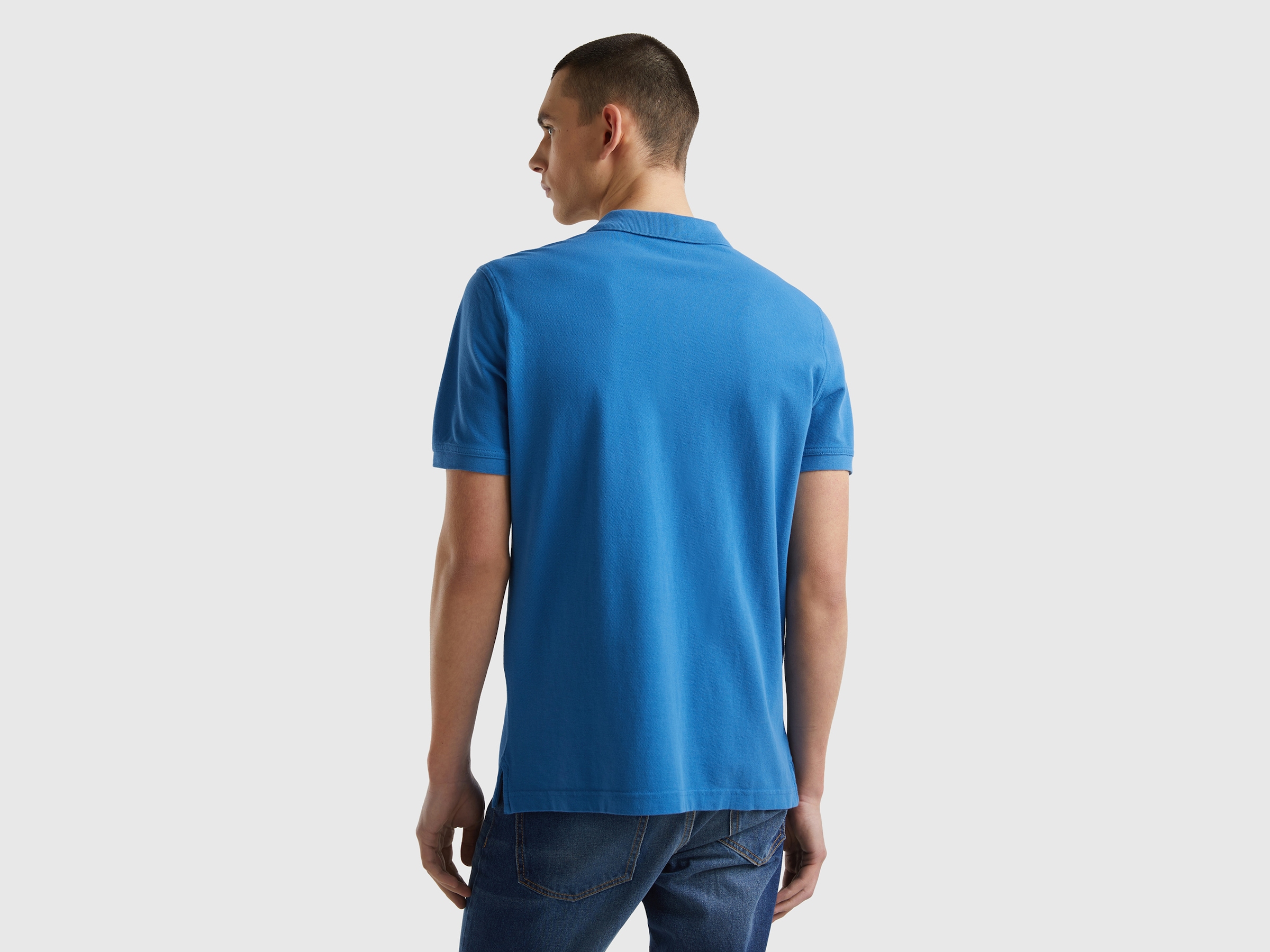 United Colors of Benetton Poloshirt, mit Logo in Brusthöhe