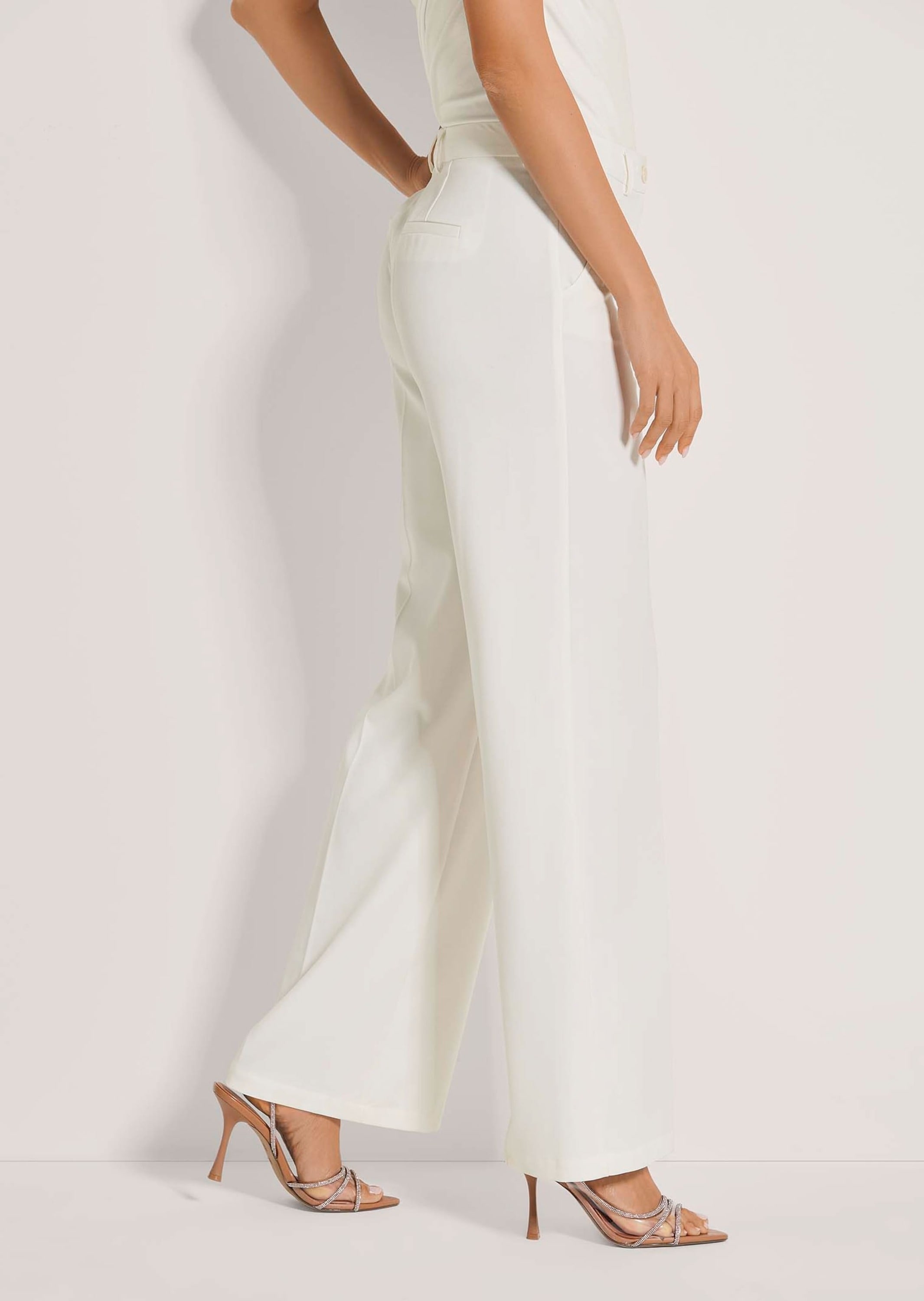 MADELEINE Bügelfaltenhose »Hose Palazzo-Hose mit Bügelfalten«