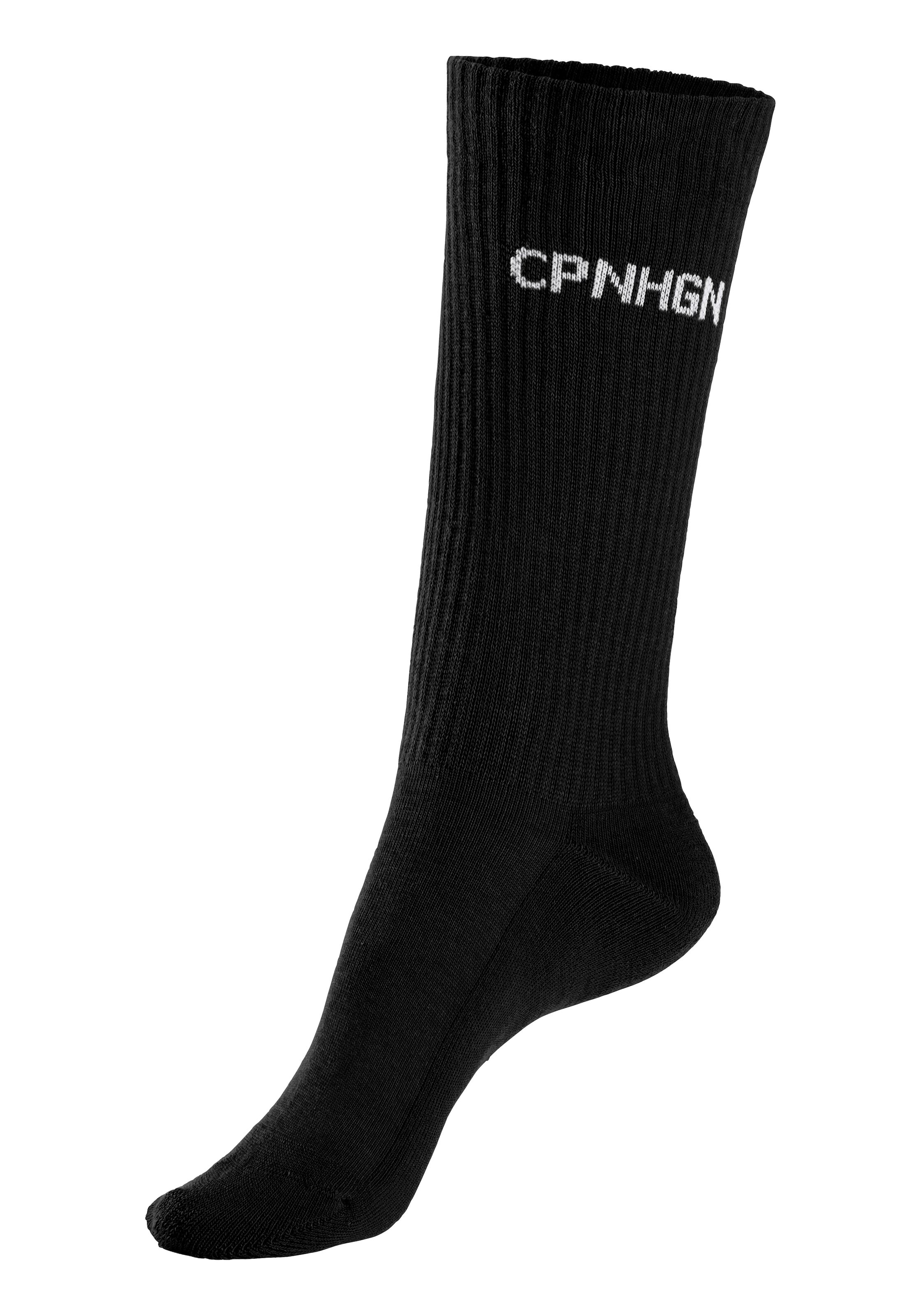 Copenhagen Studios Tennissocken, (Packung, 3 Paar), mit Halbfußfrottee