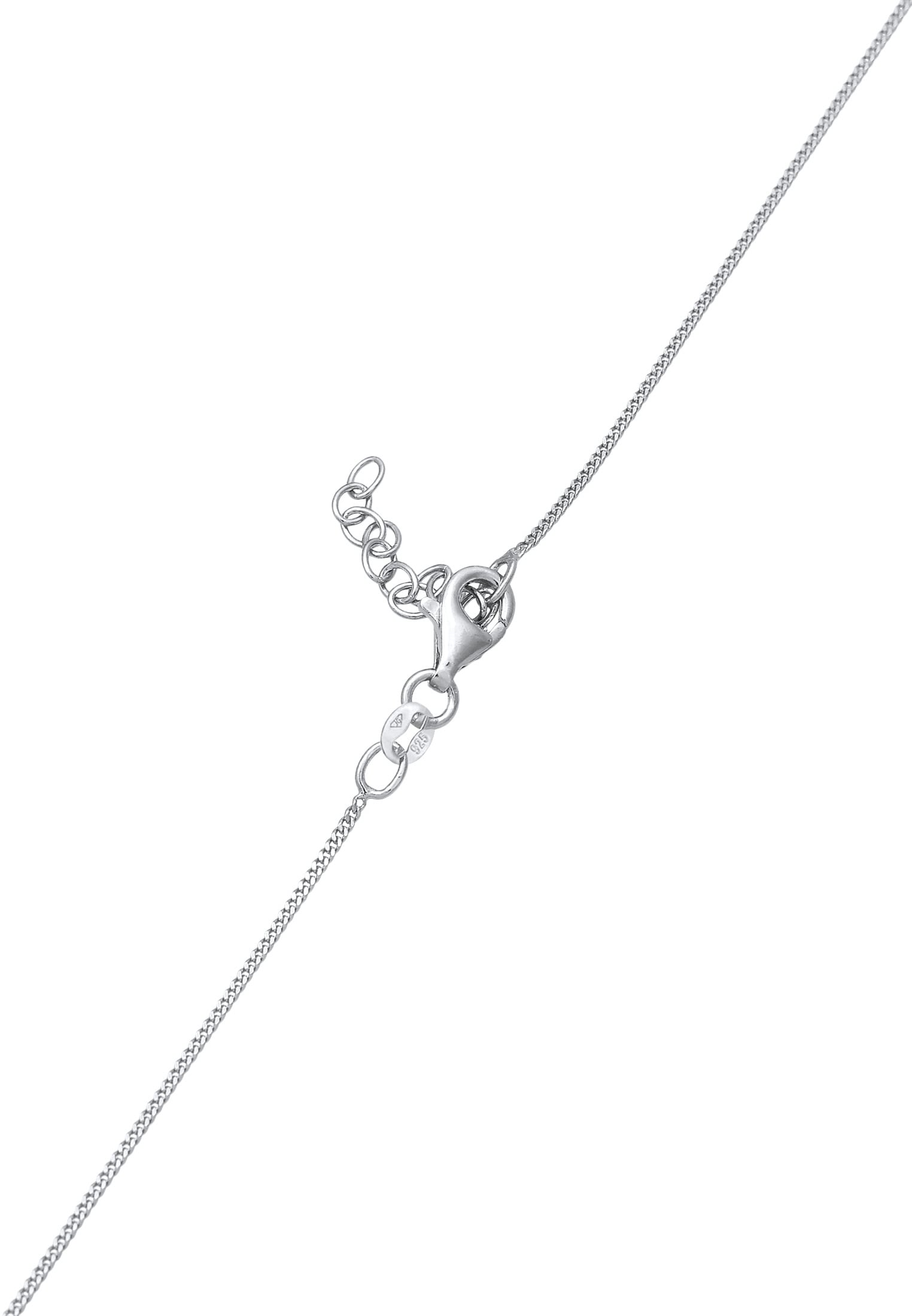 Elli Kette mit Anhänger »Halskette Sonne Strahlend 925 Silber«