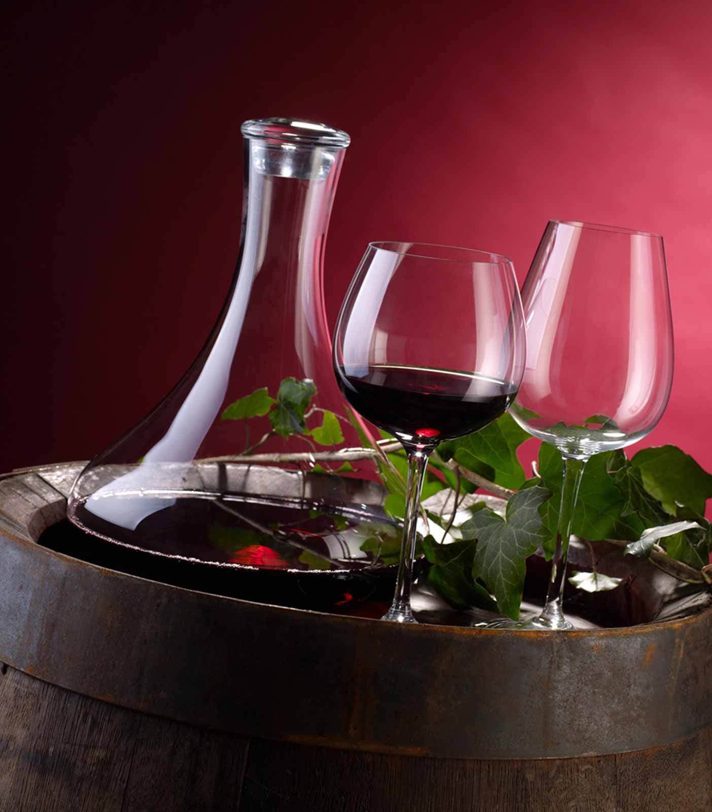 Villeroy & Boch Dekanter »Rotweindekanter Purismo Wine 1000 ml transparent«