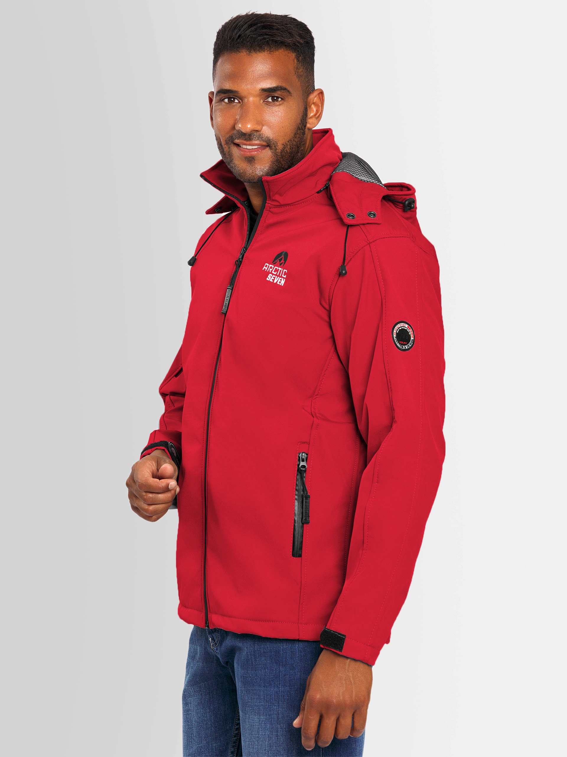 Arctic Seven Softshelljacke »Arctic Seven Herren Softshell Jacke AS087«