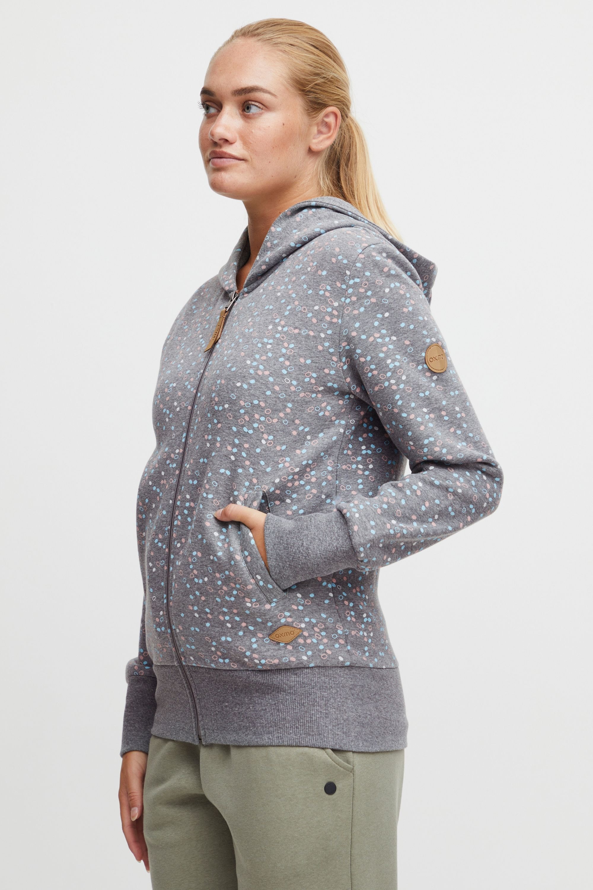 OXMO Sweatjacke »Sweatjacke OXBeatrice«