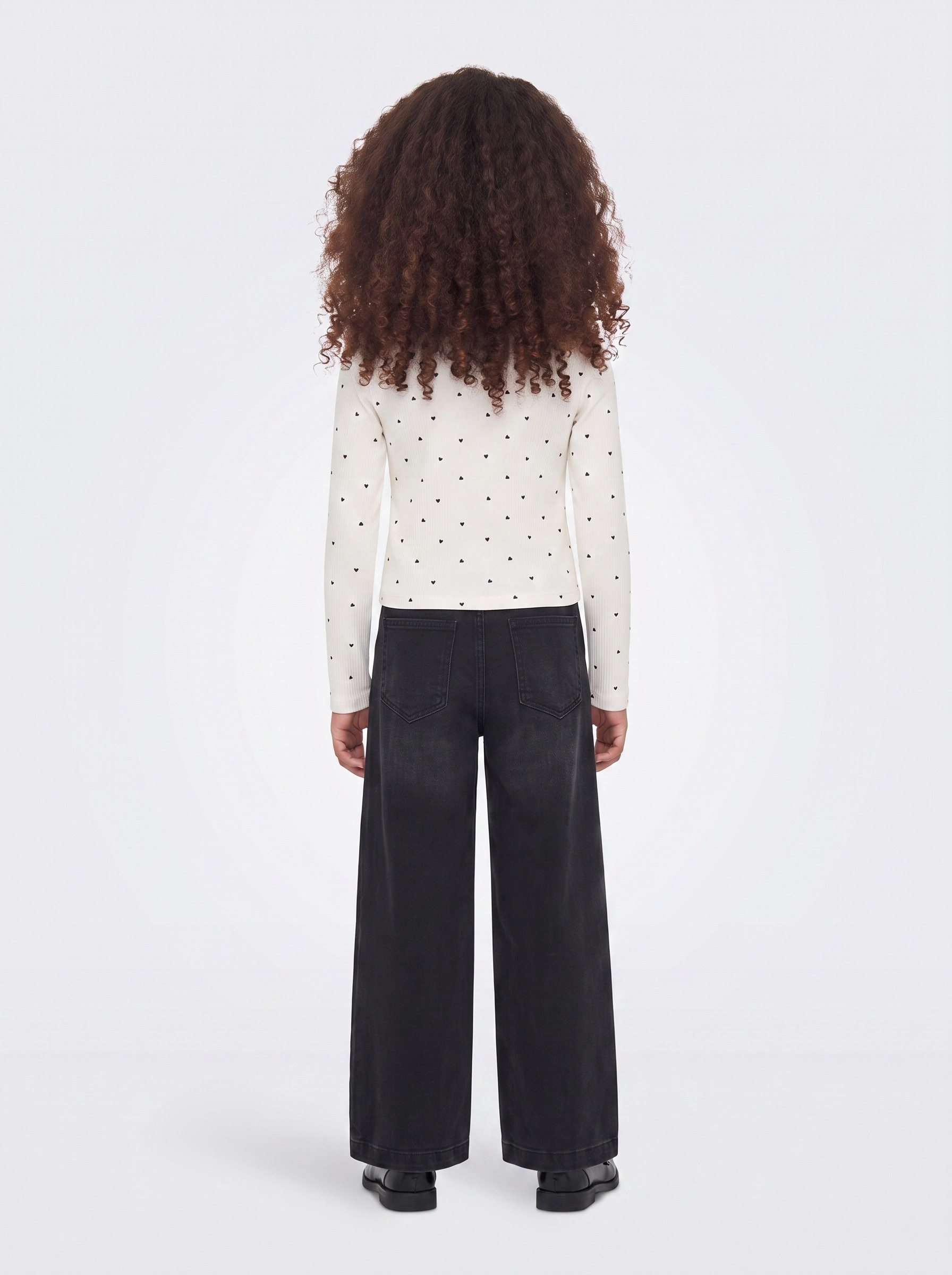 KIDS ONLY Langarmshirt »KOGBELLA LIFE AOP L/S TOP JRS NOOS« Baumwollmischung, figurbetont