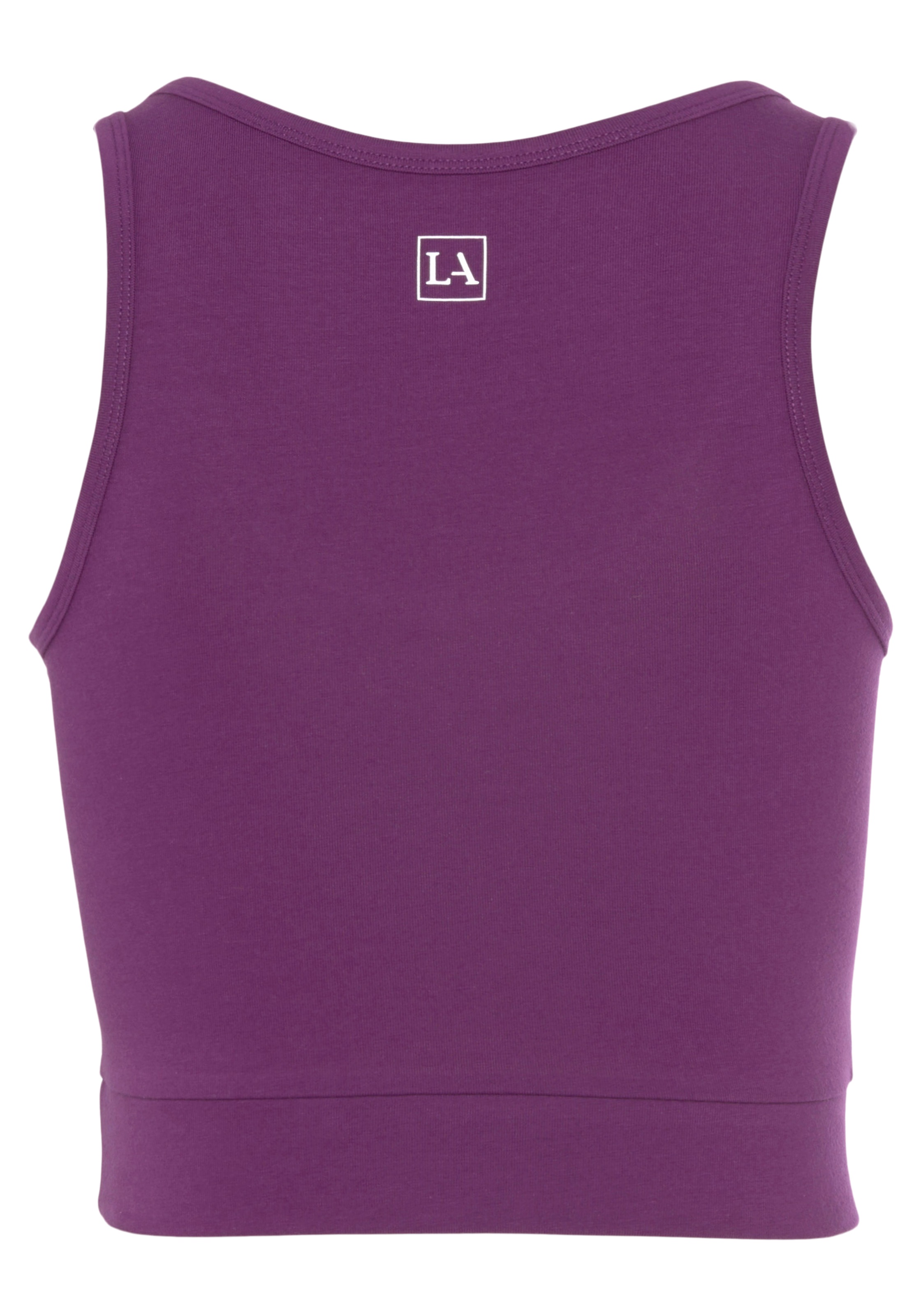 LASCANA ACTIVE Sporttop, Crop-Top mit breiten Trägern