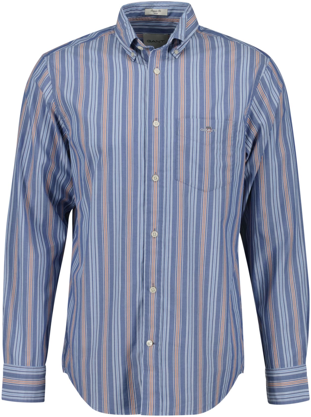 Langarmhemd »REG POPLIN STRIPE SHIRT«