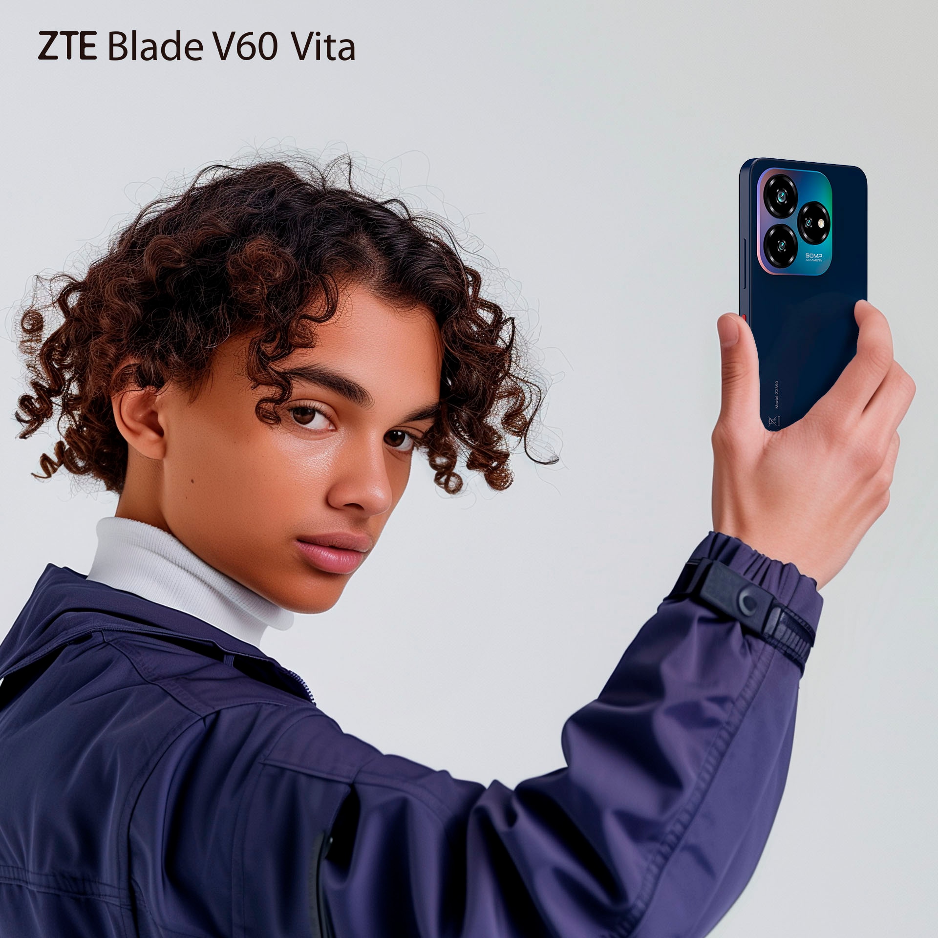 ZTE Smartphone »Blade V60 Vita«, dark blue