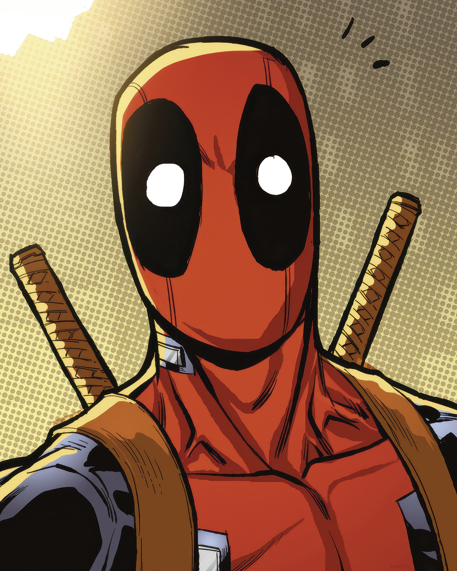 Komar Wandbild »Marvel Deadpool Holup« Disney Set, 1 Stk. tlg. 40 x 50 cm (Breite x Höhe) - Kinderzimmer, Dekoration