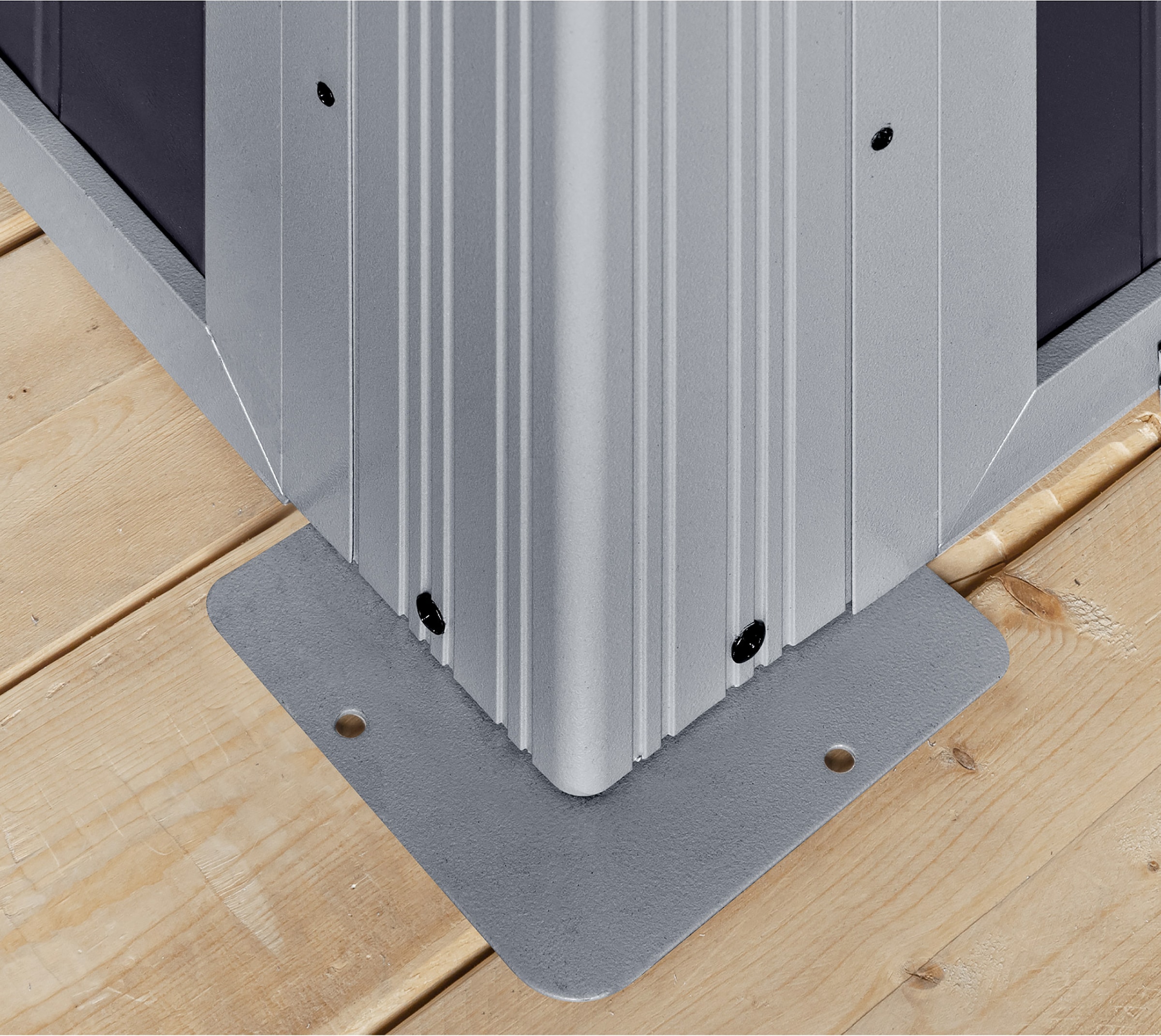 Sojag Pavillon »Olan 1017 Grau -Schwarz« 310x529,5x291cm