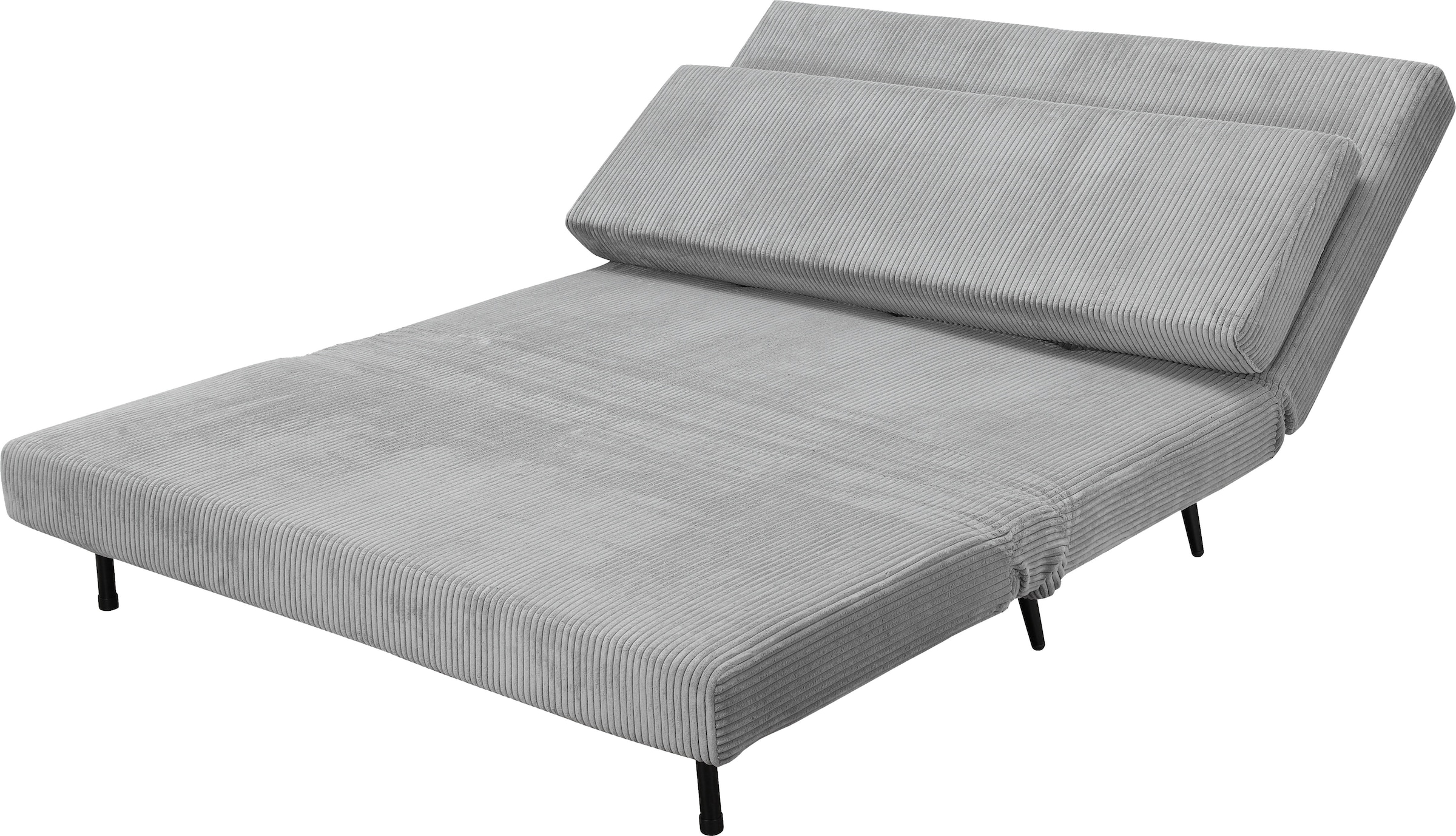 andas Schlafsofa »Linnea«, Daybed mit aufklappbarer Liegefläche, in Webstoff, Veloursstoff, Cord