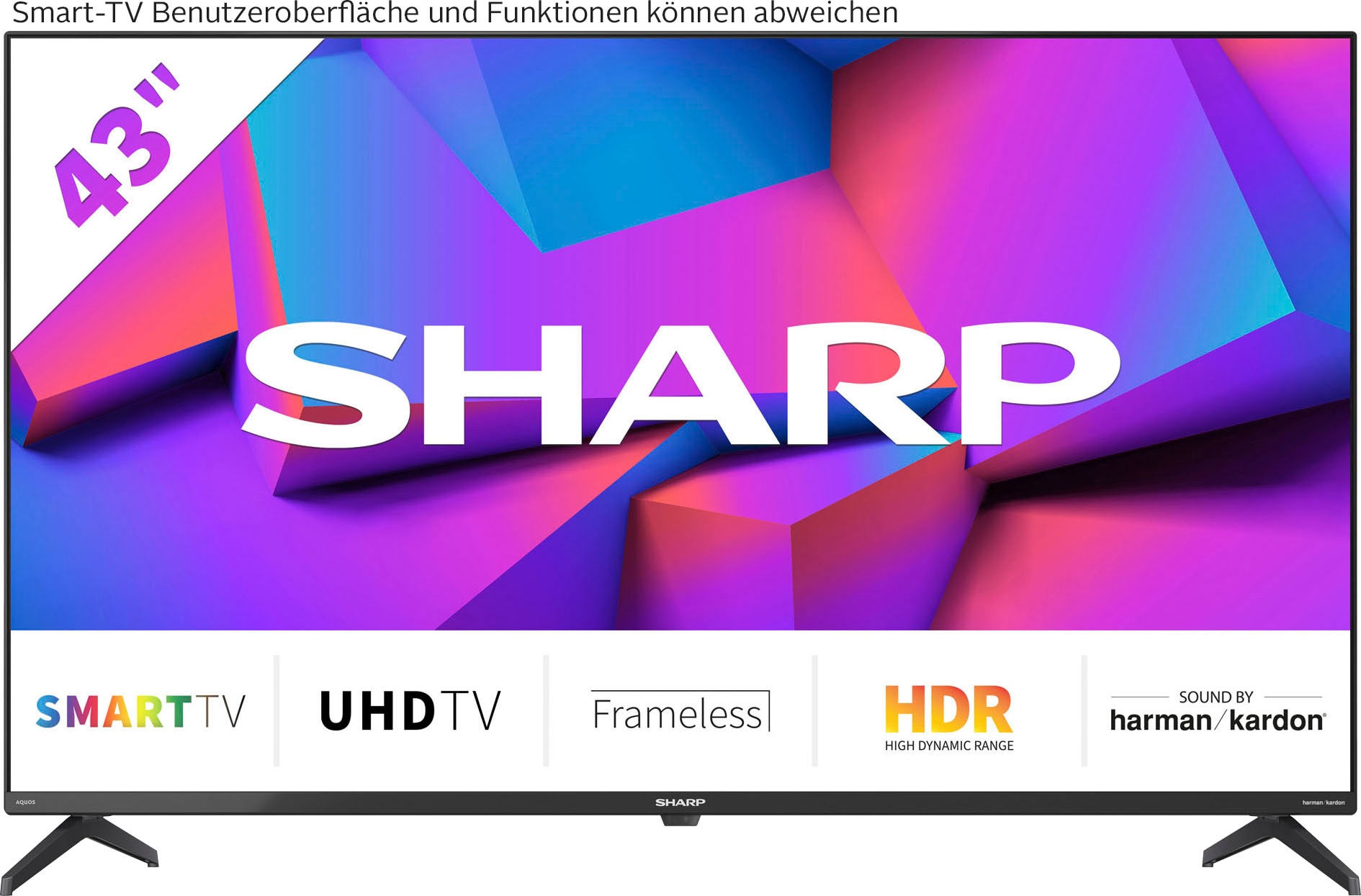 LED-Fernseher »4T-C43FK_«, 4K Ultra HD, Smart-TV