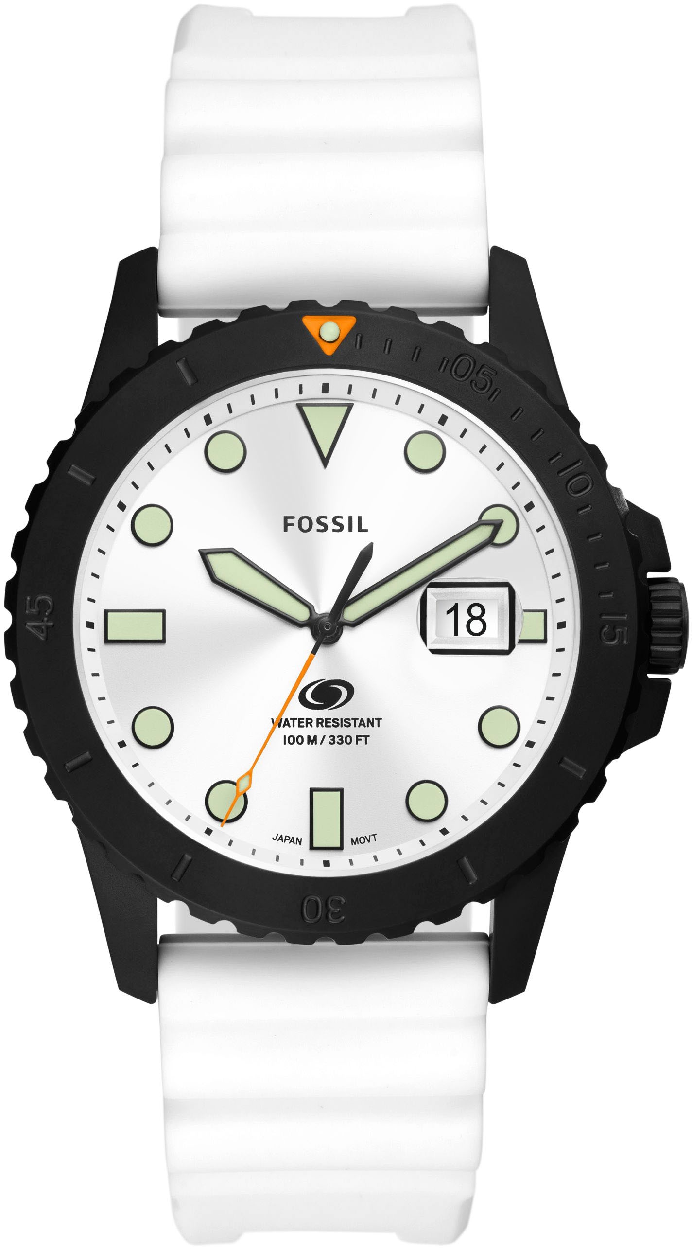 Fossil Quarzuhr »FOSSIL BLUE, FS5999«, Armbanduhr, Herrenuhr, Datum, analog