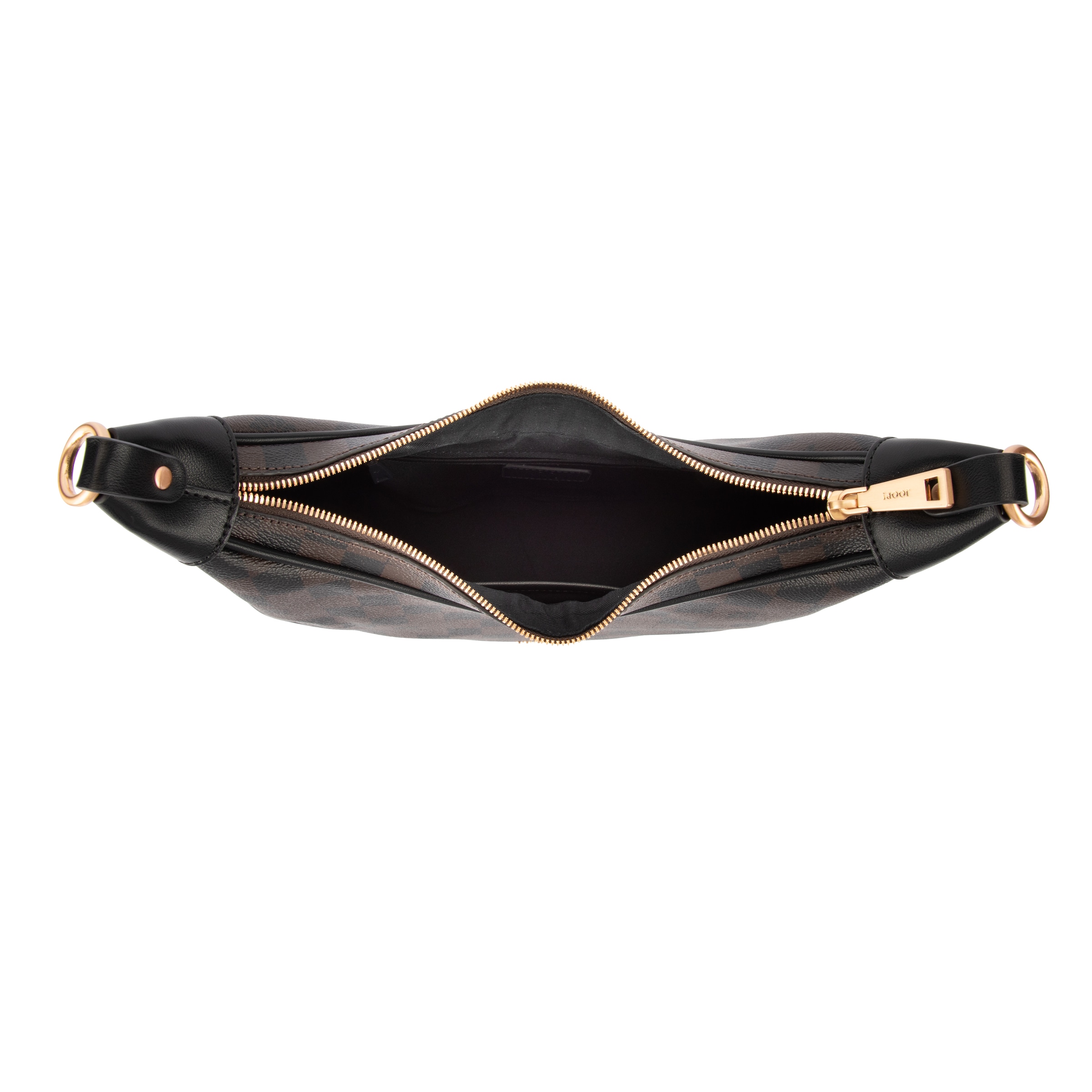 JOOP! Schultertasche »cortina piazza shoulderbag mvz« Damen Umhängetasche mit modischem Schachbrettmuster