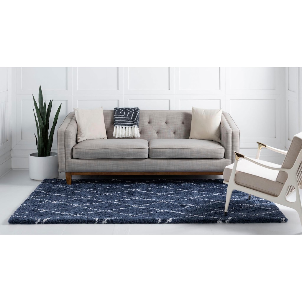 Myflair Möbel & Accessoires Hochflor-Teppich »Temara Shag«, rechteckig