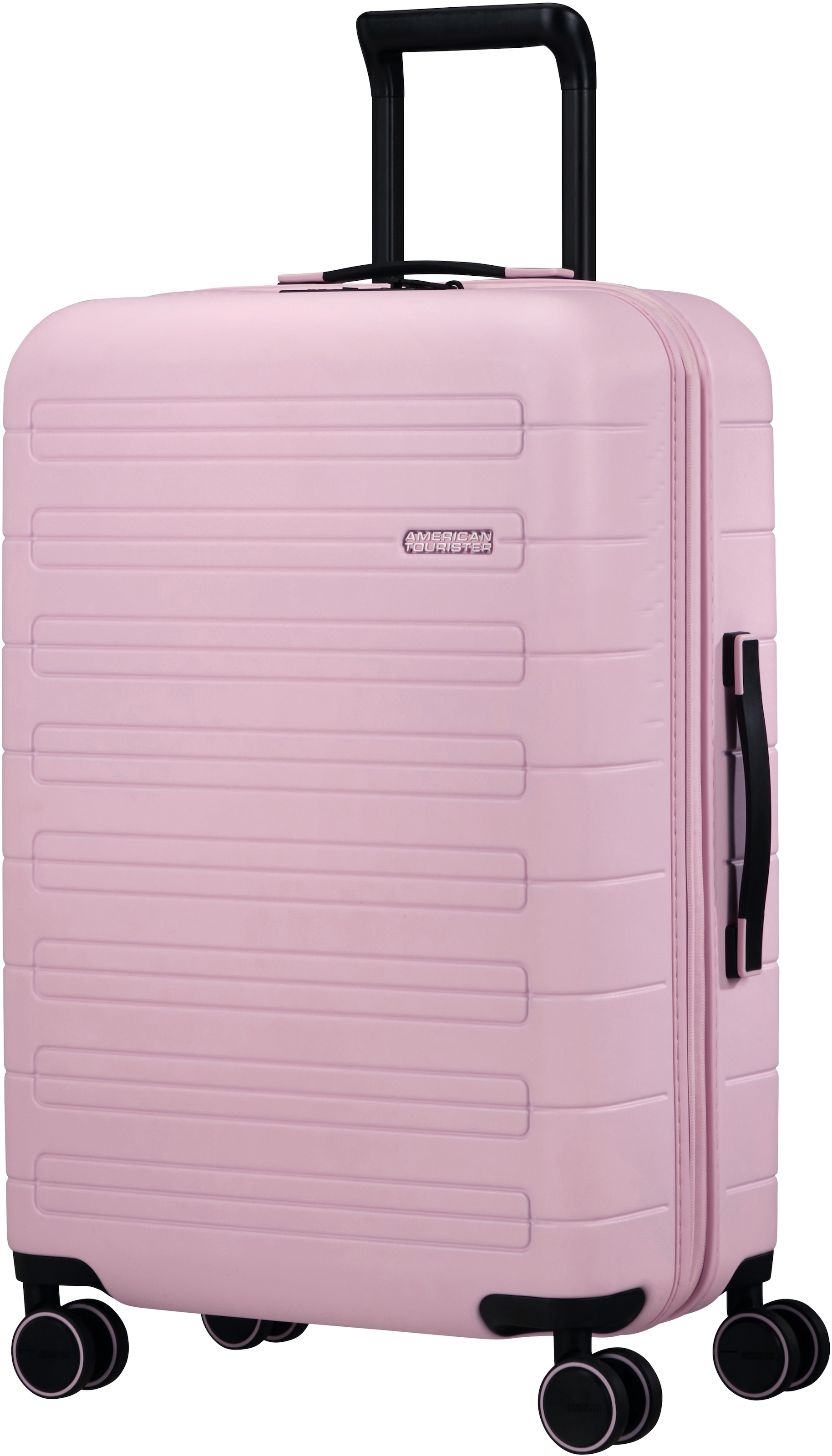 American Tourister® Hartschalen-Trolley »NOVASTREAM, in verschiedenen Farben und Größen«, 4 Rollen, Reisekoffer Großer Koffer TSA-Zahlenschloss mit Volumenerweiterung
