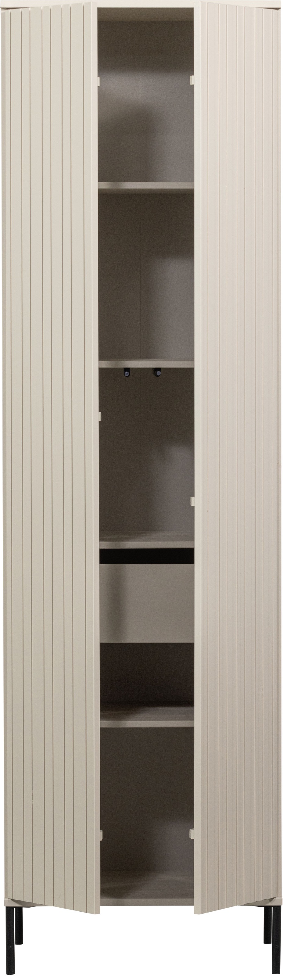 WOOOD Garderobenschrank »New Gravure, Mehrzweckschrank mit 5 Fächern« Gravure New Hochschrank von WOOOD mit Stauraum, Stil und Push-to-Open