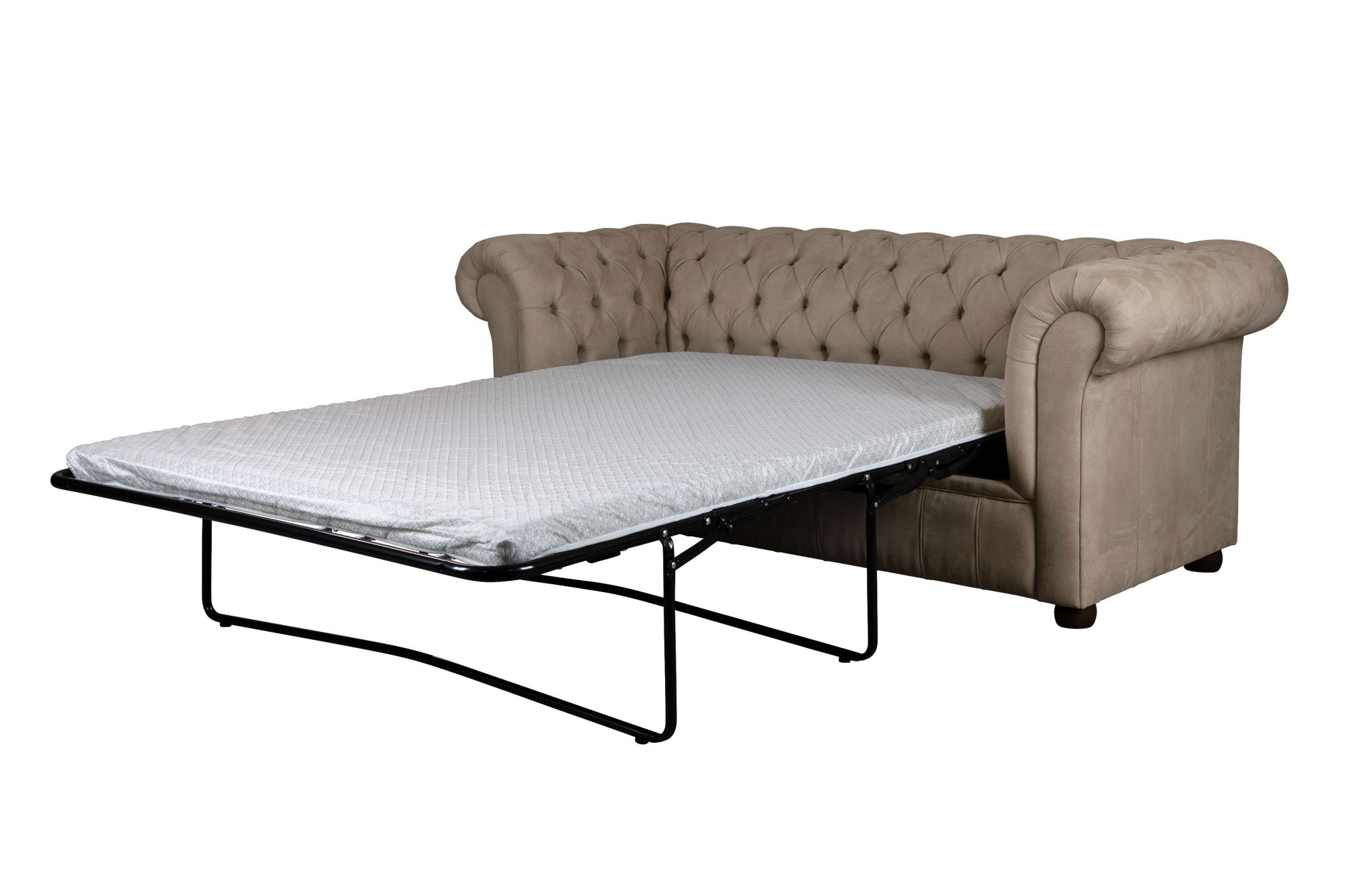 Home affaire 3-Sitzer »CHARENTE, optionale Schlafsofa, Chesterfield-Sofa, Bettfunktion«, mit edler Knopfheftung und typischen Armlehnen, B/T/H 198/89/74 cm