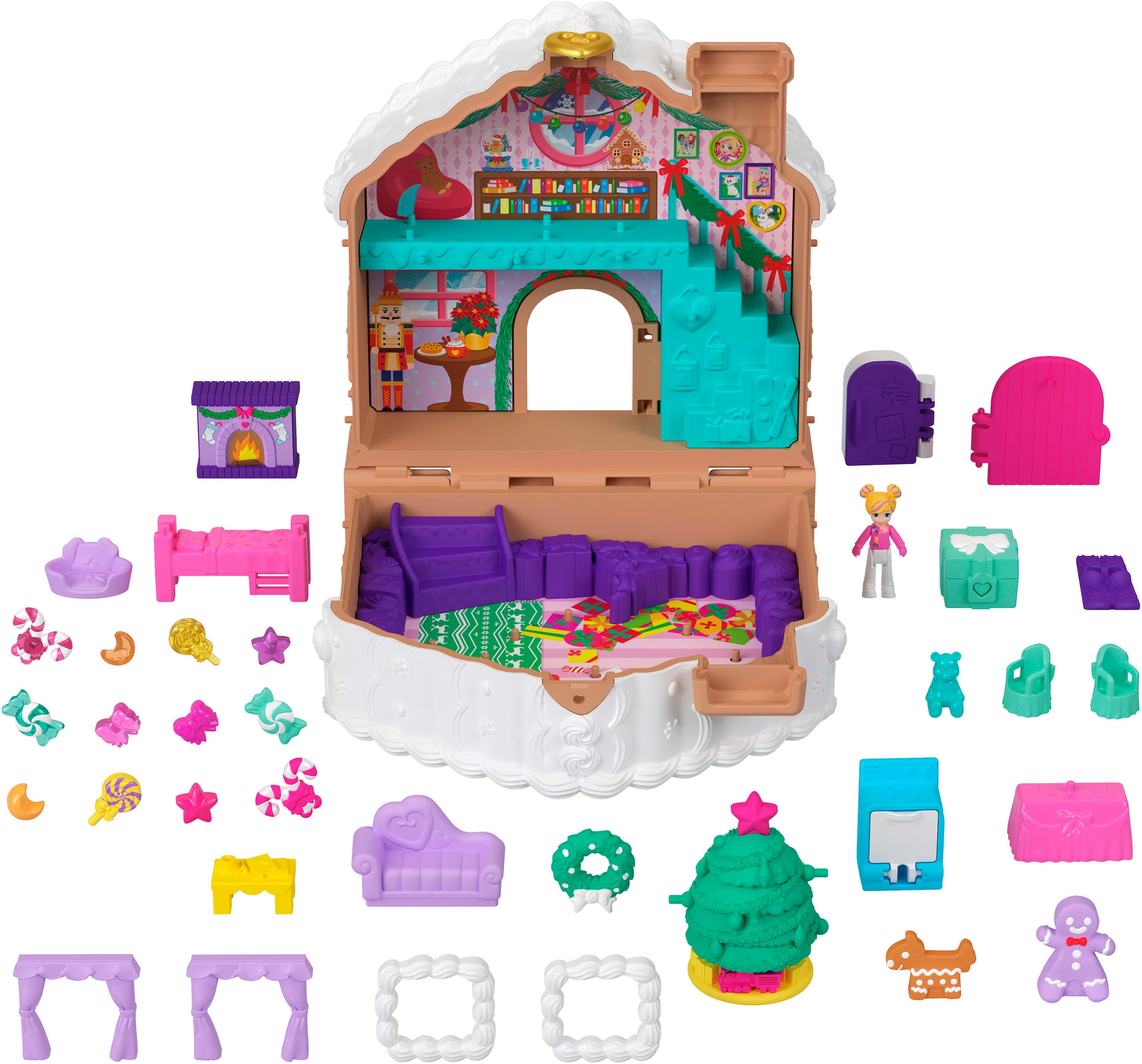 Polly Pocket Spielzeug-Adventskalender »Polly Pocket«, ab 4 Jahren