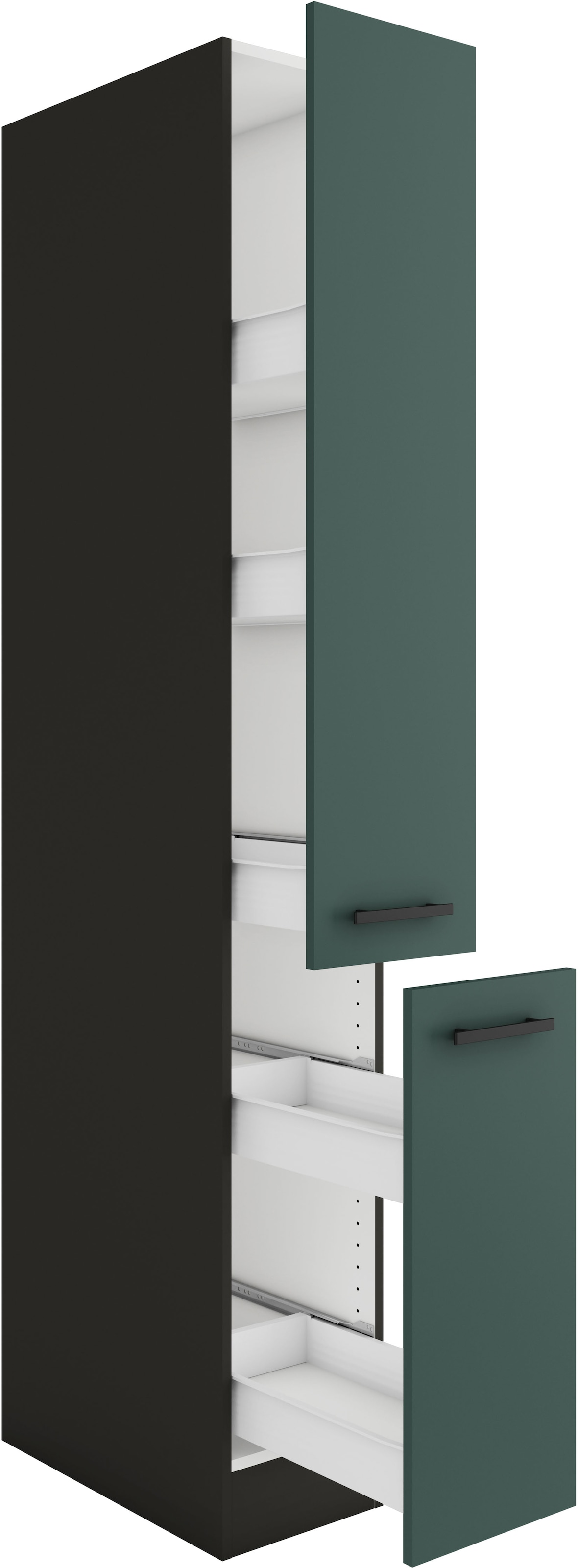 OPTIFIT Apothekerschrank »Palma«, Breite 30 cm, Höhe 206,8 cm, 2 Auszüge, 5 Ablagen