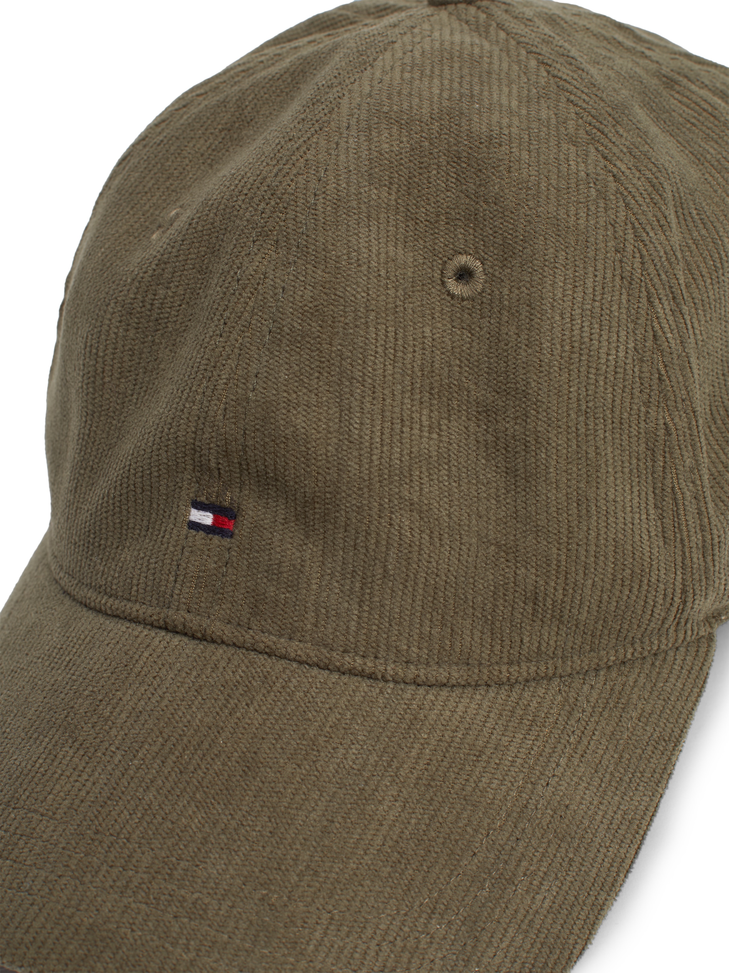 Tommy Hilfiger Baseball Cap »TH FLAG CORDUROY SOFT 6 PANEL«, mit Logostickerei