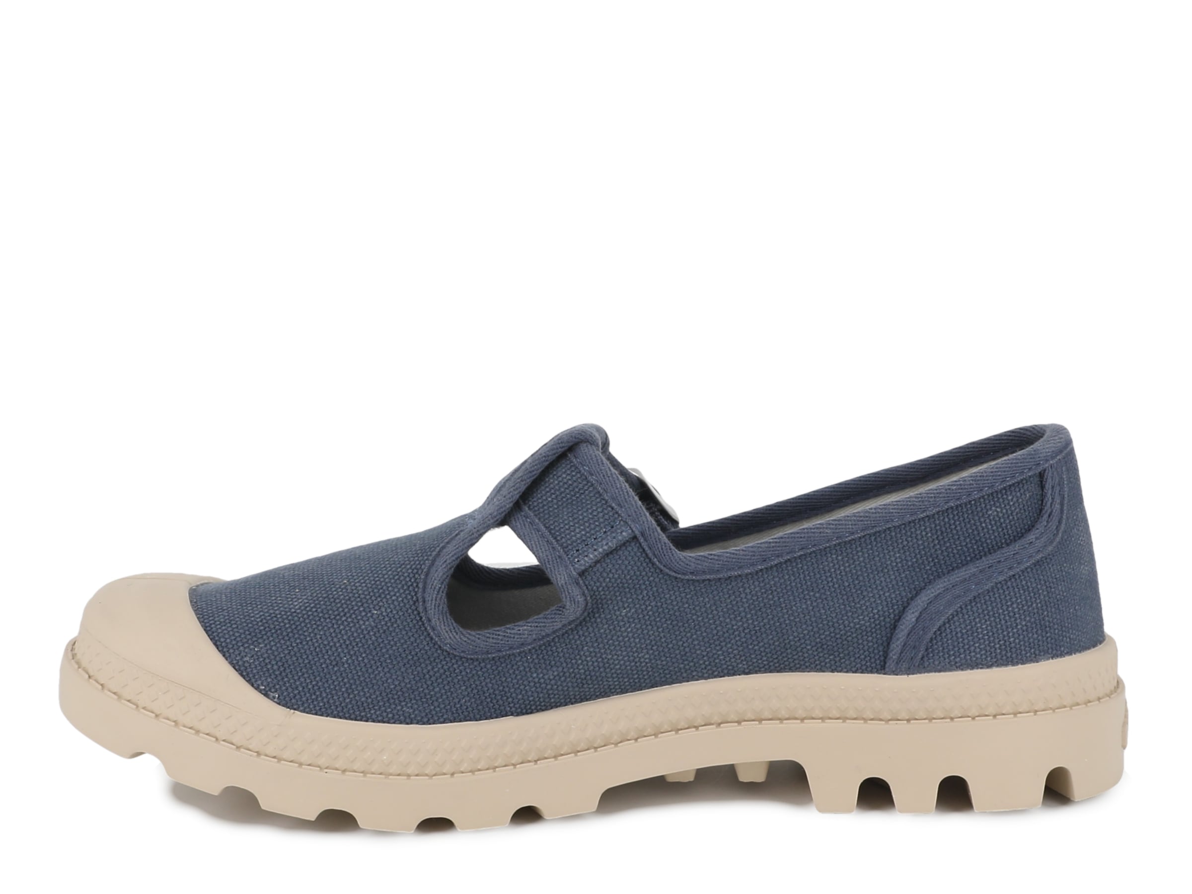 Palladium Sneaker »PAMPA M-JANE WASHED«  aus Textil, mit Gummilaufsohle, mit Riemenverschluss