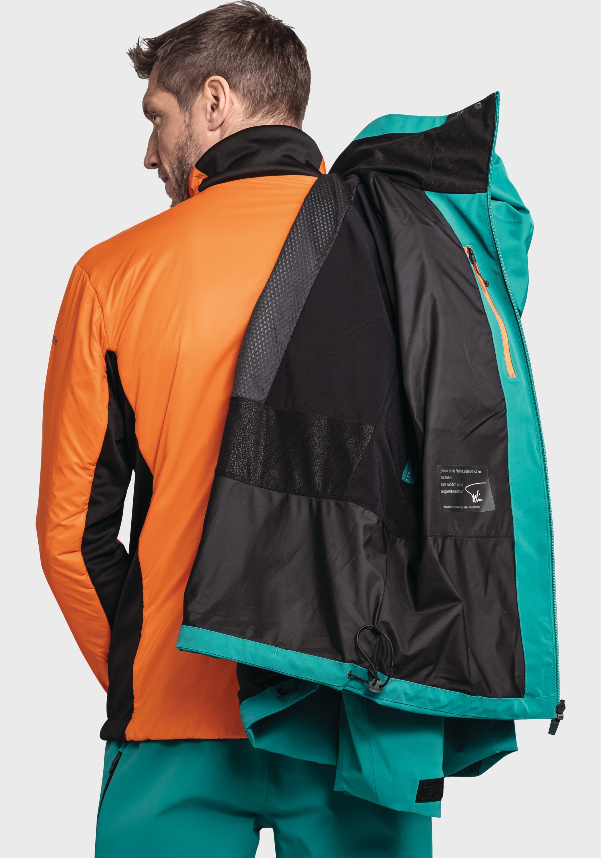 Schöffel Outdoorjacke »FN Ski Jacket Pontresina«, mit Kapuze