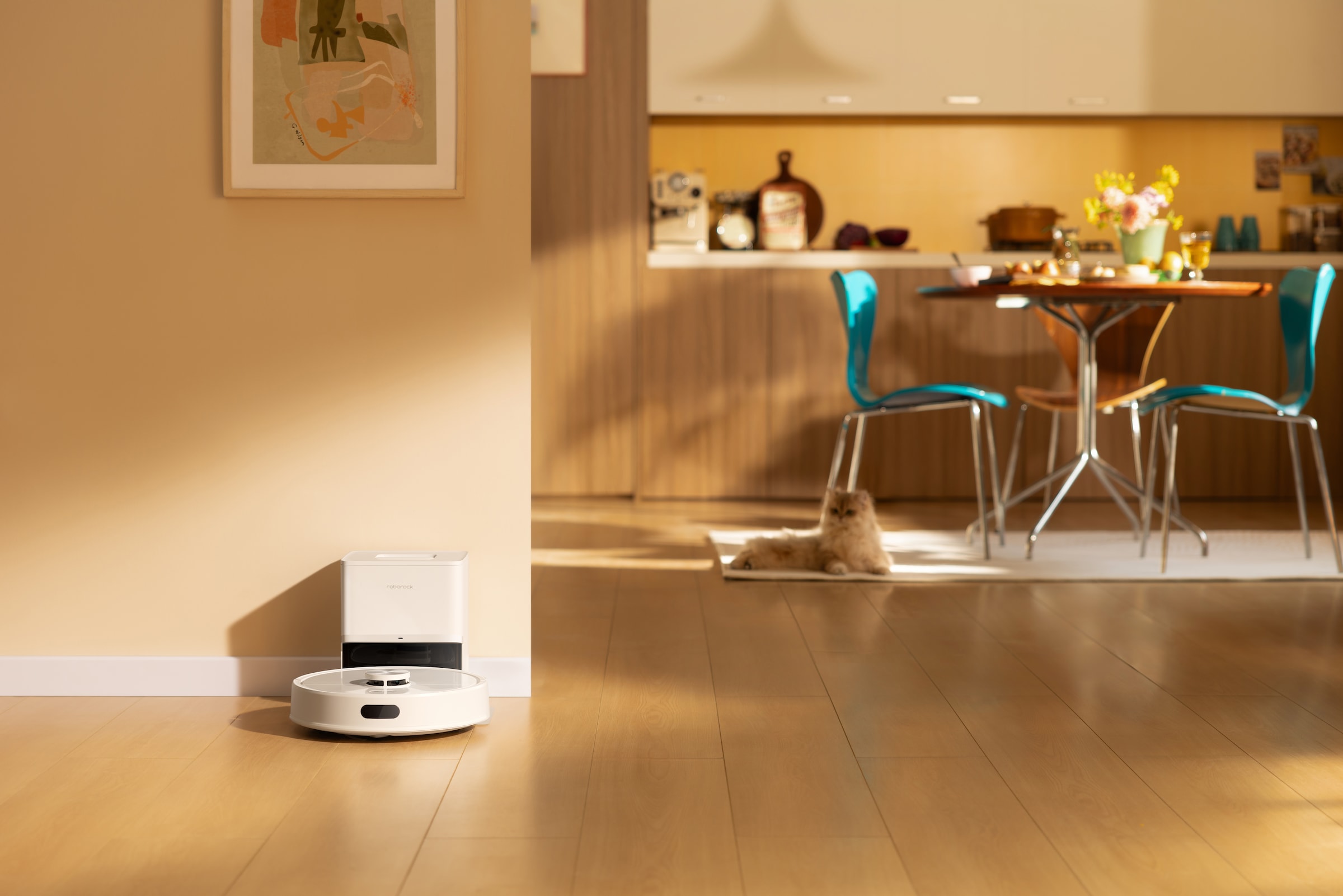 Roborock Saugroboter »Roborock Q7TF+ mit Wischfunktion, Funktionen wie Sprachsteuerung« Echtzeit-Kartendarstellung wird die Reinigung smart und individuell.