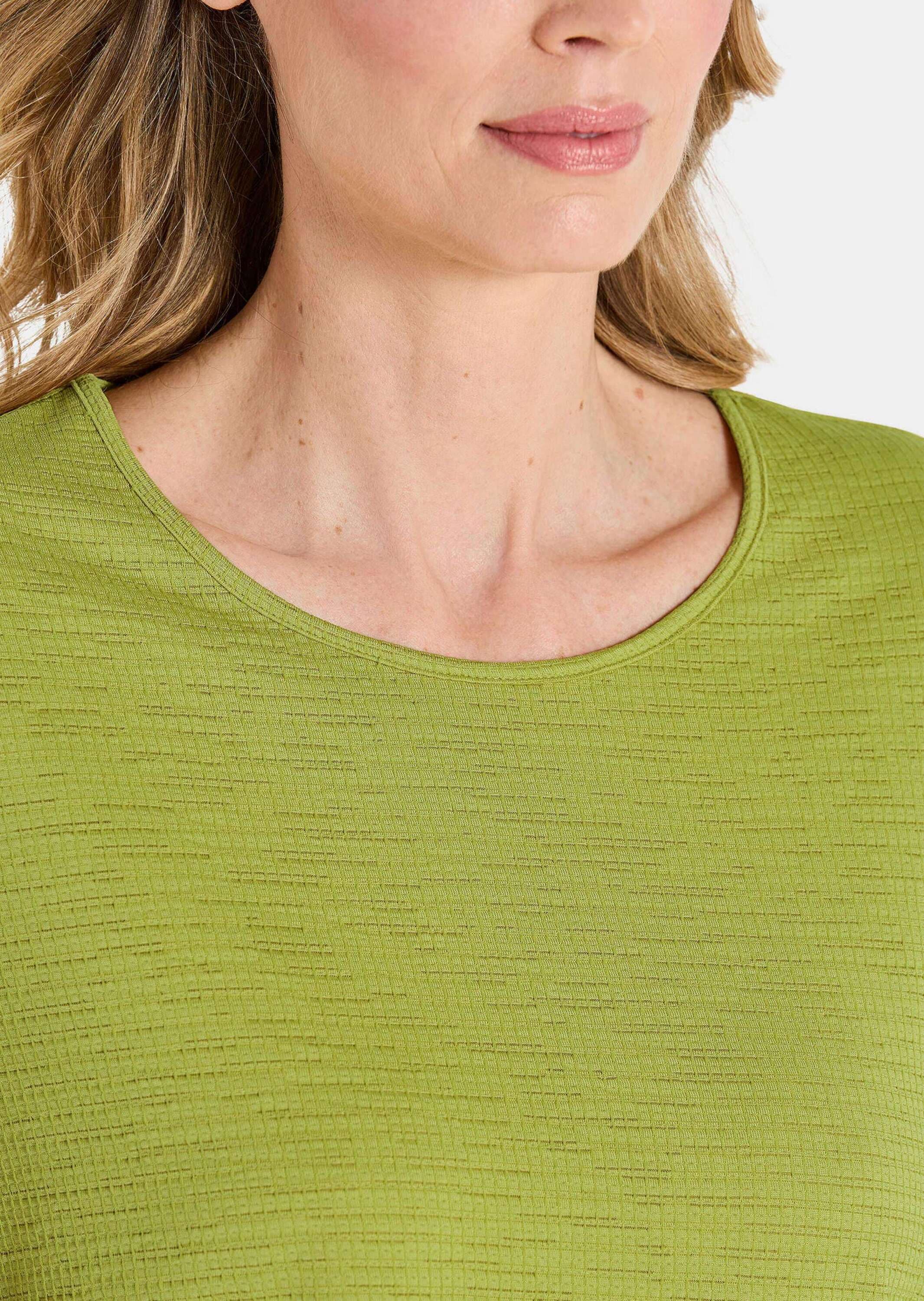 GOLDNER Kurzarmshirt »Halbarm Jersey-Shirt, U-Boot-Ausschnitt« U-Boot-Ausschnitt