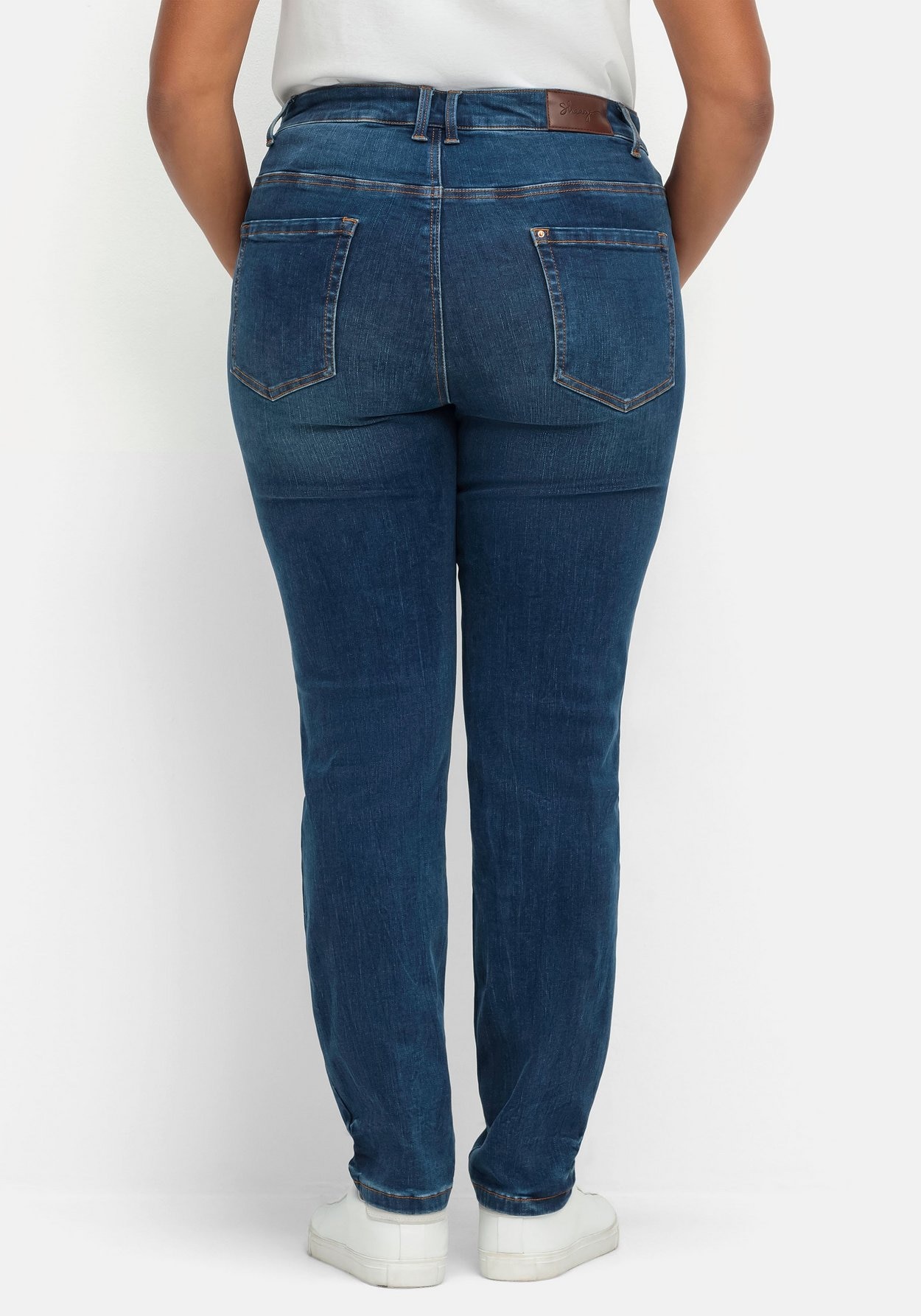 Sheego Stretch-Jeans »Skinny Stretch-Jeans Skinny mit Bodyforming-Effekt«