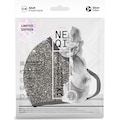NEQI Mund-Nasen-Masken »Silber Glitzer«, (Packung, 2-teilig), stylisch und festlich