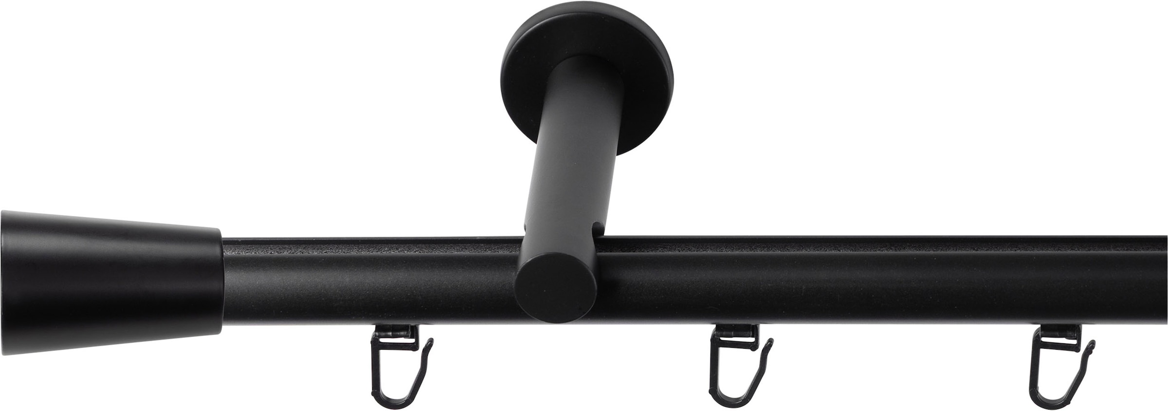 SN DECO GROUP Gardinenstange Ø 19 mm 1 läufig-läufig Fixmaß;kürzbar