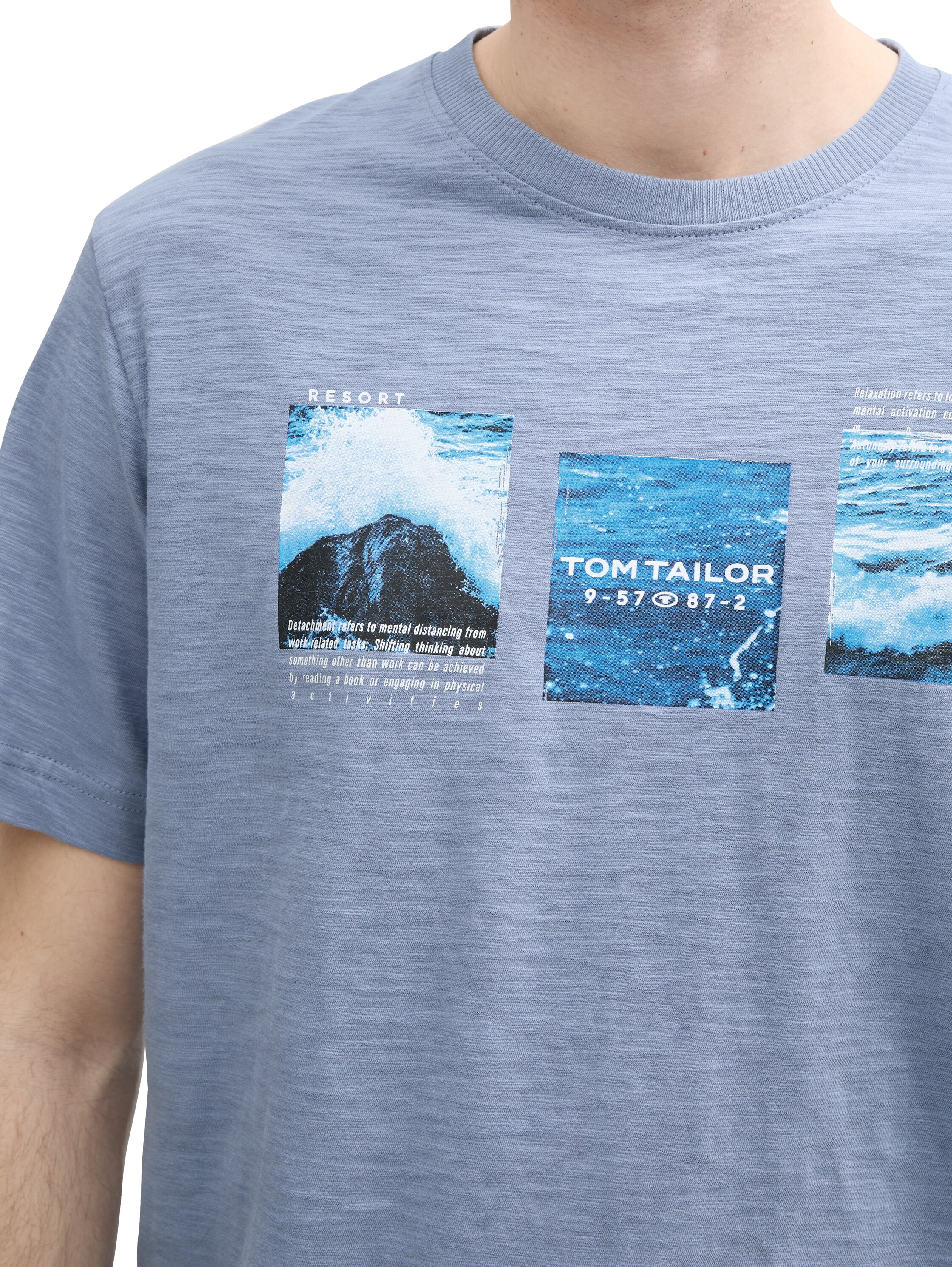 TOM TAILOR T-Shirt, mit Front Print