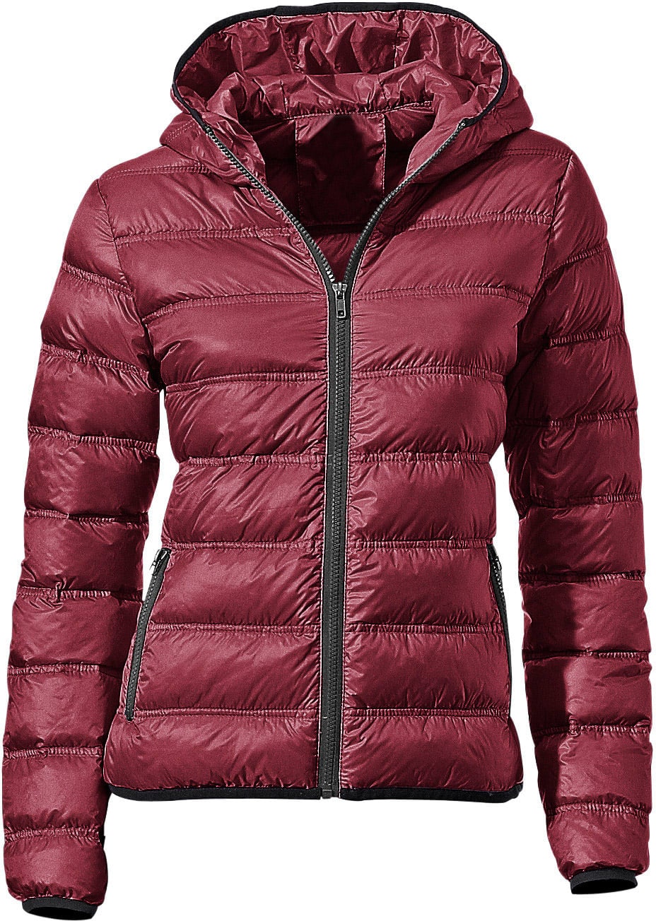 heine Daunenjacke, mit Kapuze
