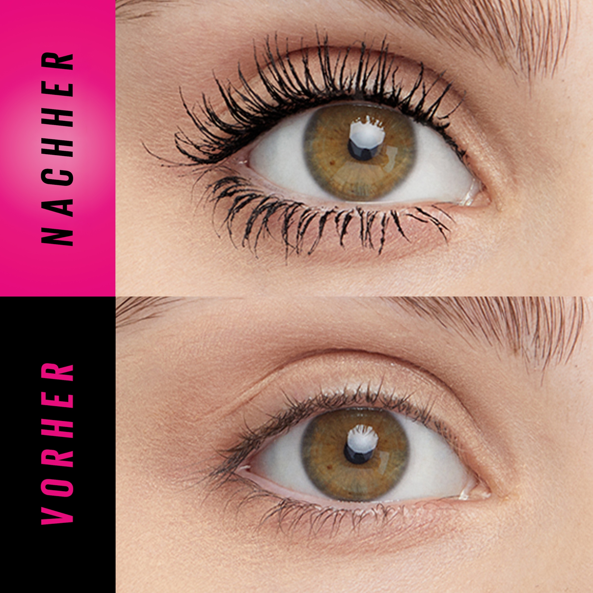 MAYBELLINE NEW YORK Mascara »Maybelline New York Firework Electro Black Mascara«, Glanz und intensives Schwarz, kein Verklumpen, für mehr Volumen.