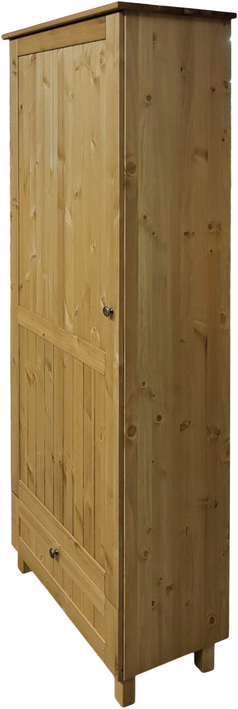 OTTO home Garderobenschrank »Juventus« 1 Stk. tlg. aus massiver Kiefer, Breite  67cm, mit Kleiderstange