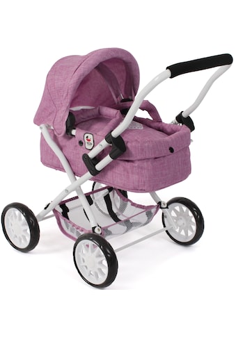 Puppenwagen »Smarty, Jeans Pink«