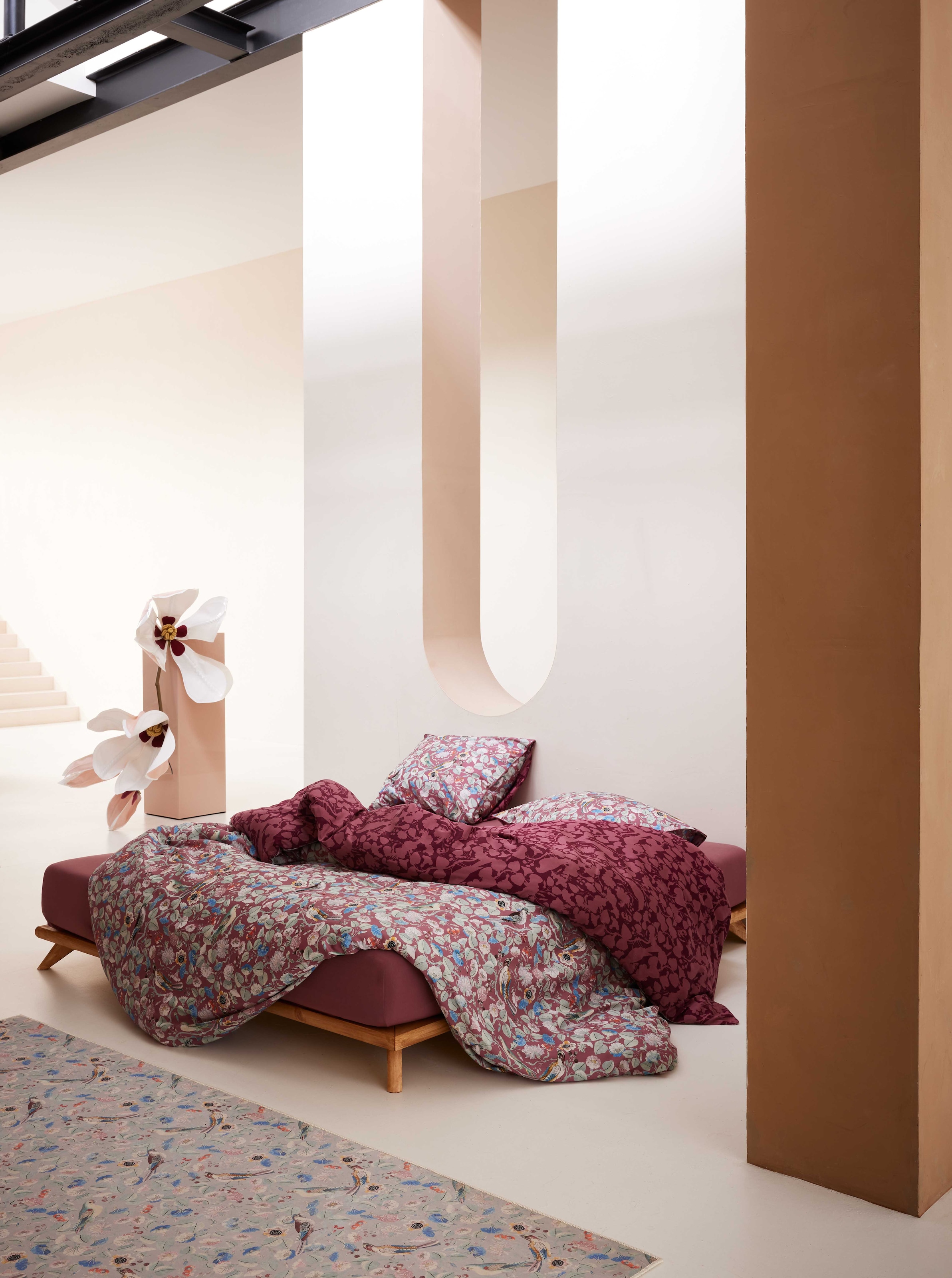 Essenza Wendebettwäsche »Aleste, 100% Bio-Baumwollsatin« 2 Stk. tlg.