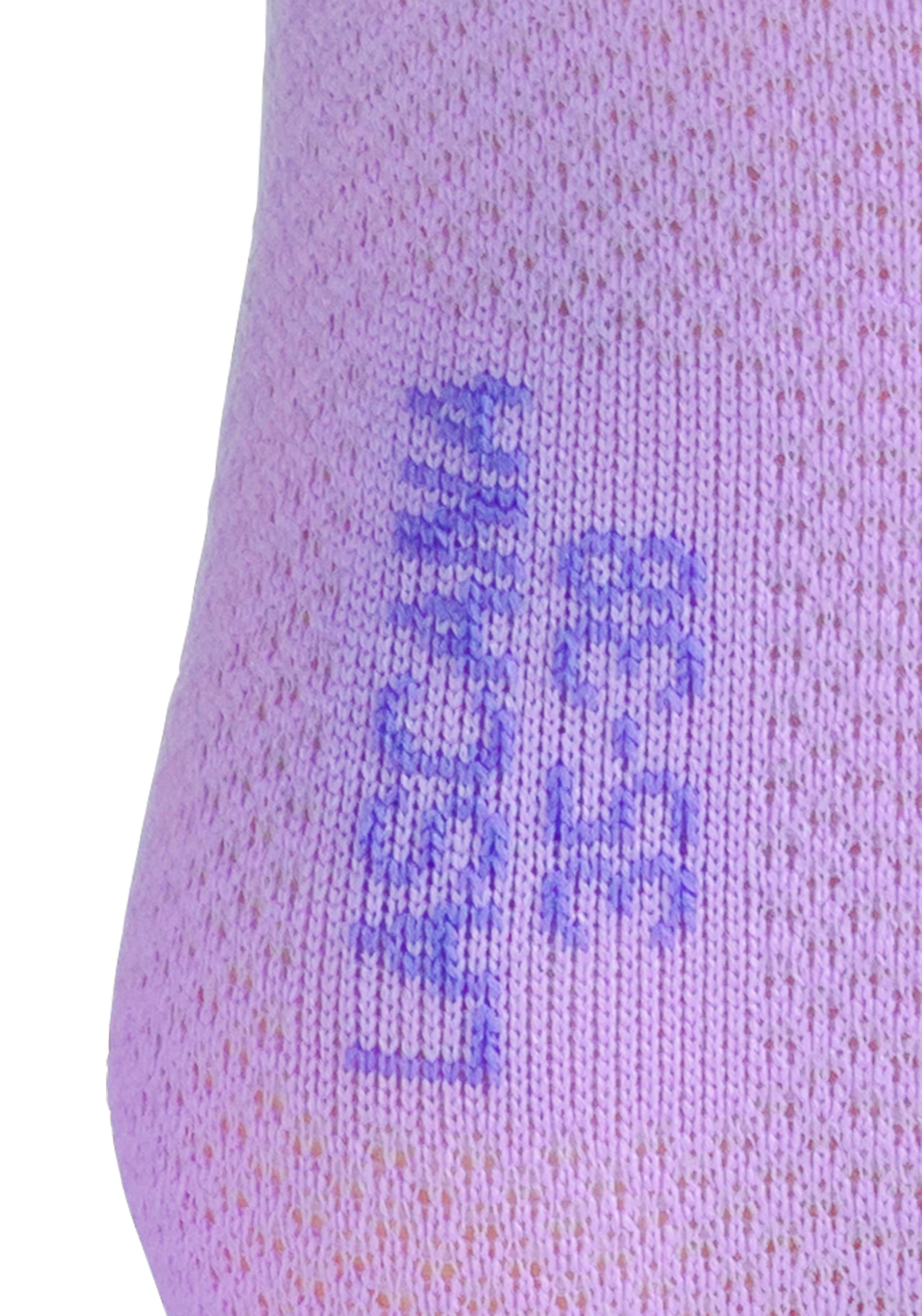 LASCANA ACTIVE Sneakersocken, (Packung, 7 Paar), mit Pikeestruktur und Silicon