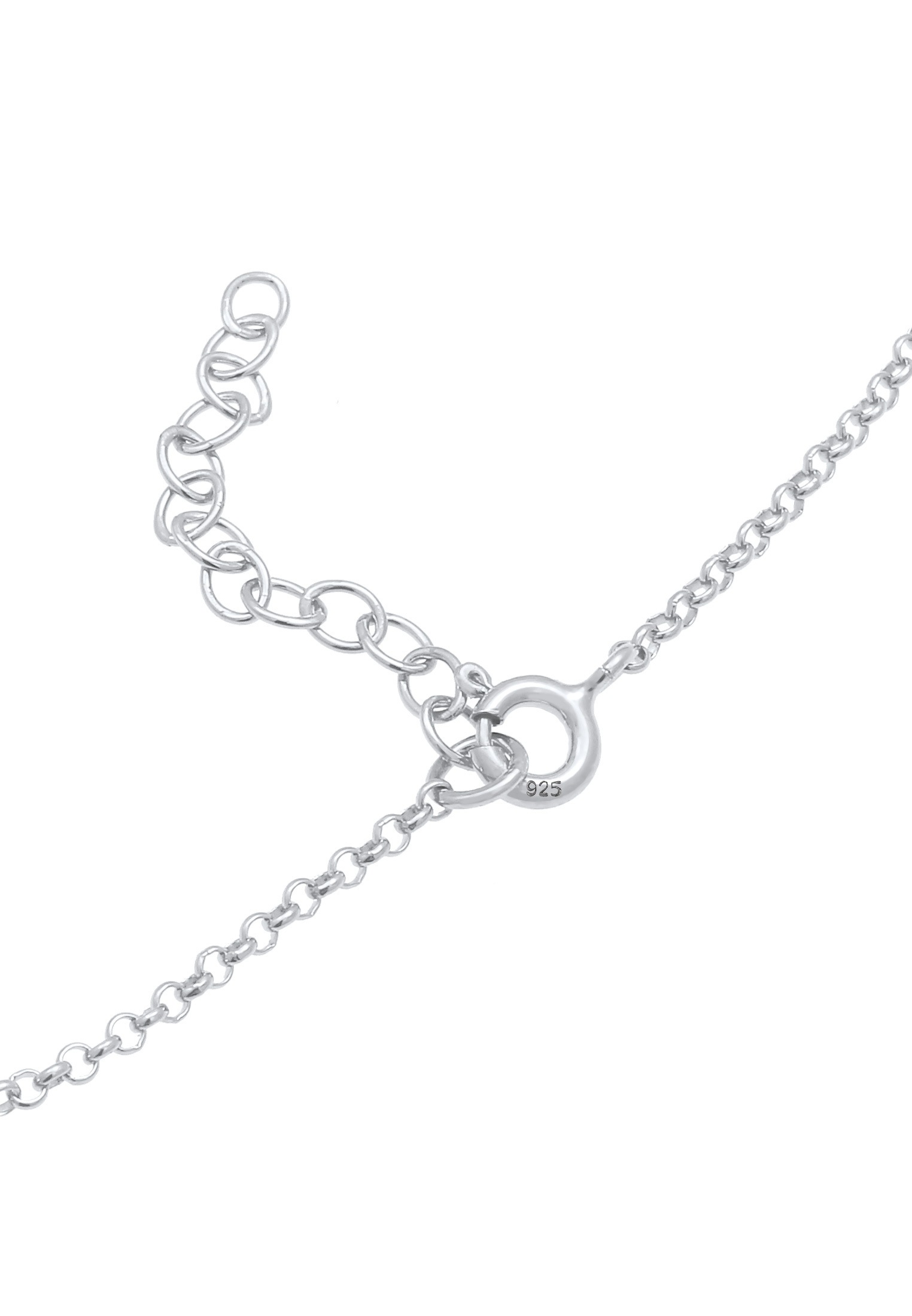 Elli Fußkette »Fußschmuck Wellen Meer 925 Sterling Silber«