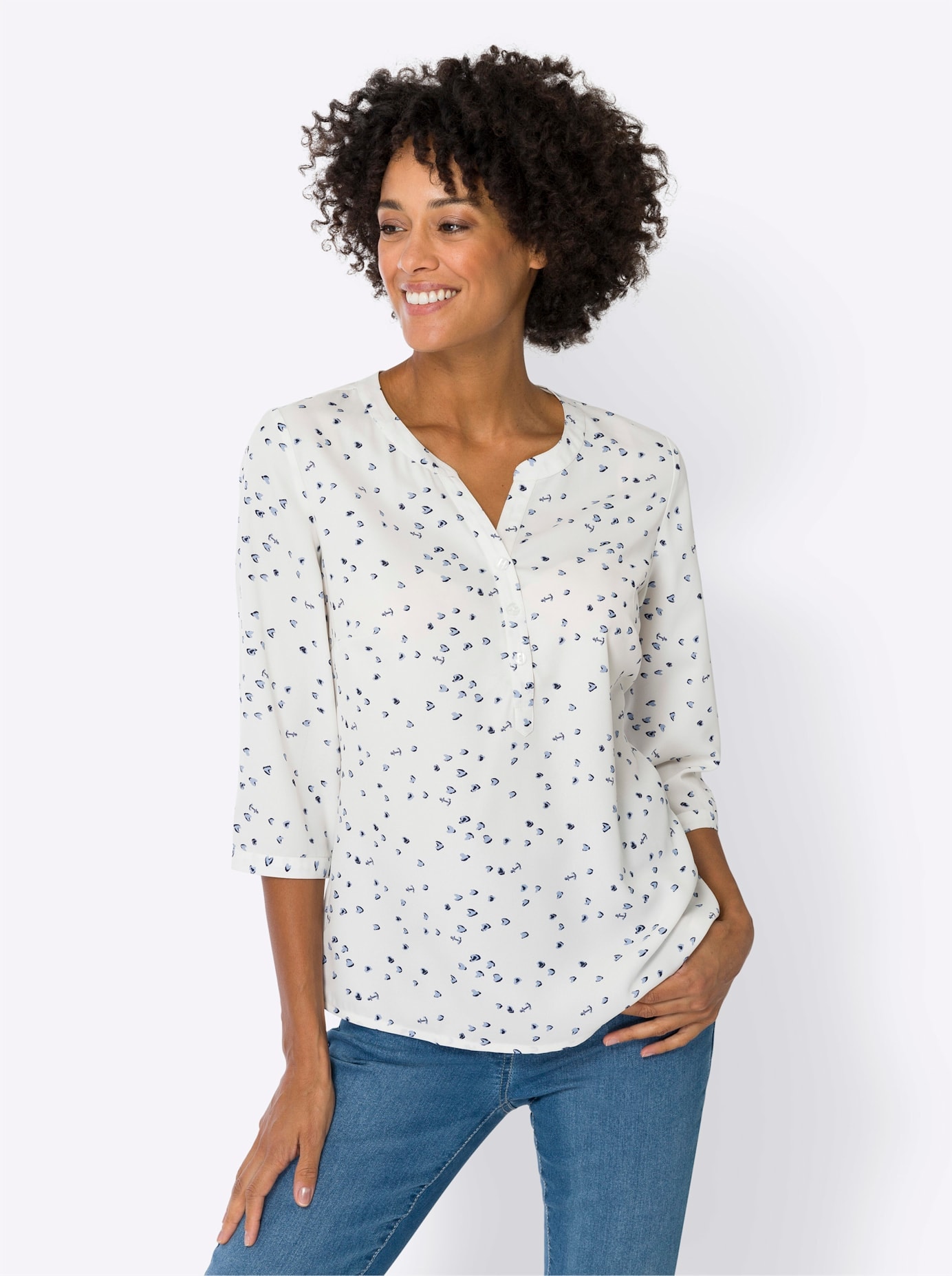 Classic Basics Schlupfbluse