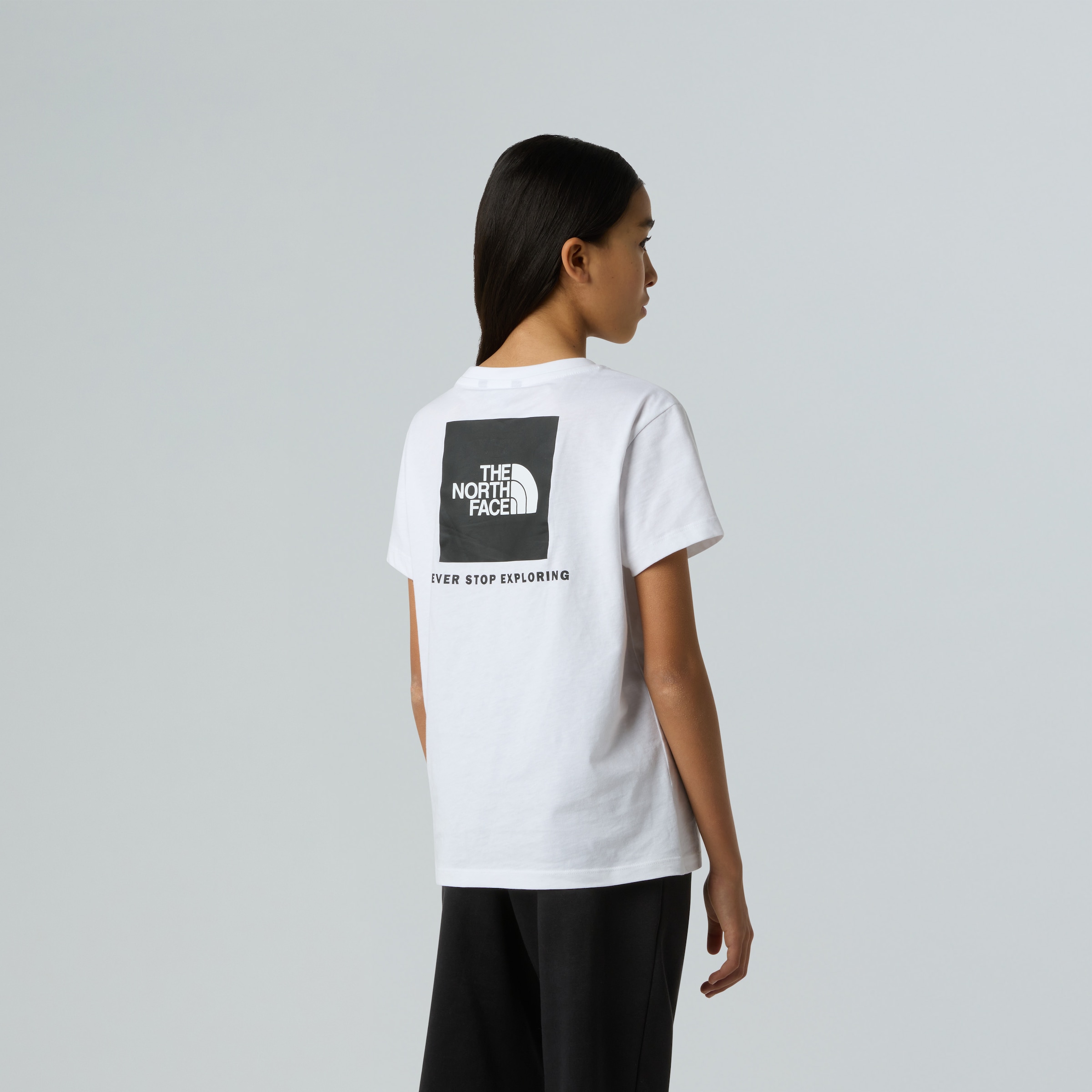 The North Face T-Shirt »TEEN BOX NSE REGULAR SS TEE« für Jugendliche, sportlicher Stil, Kurzarm, Rundhalsausschnitt