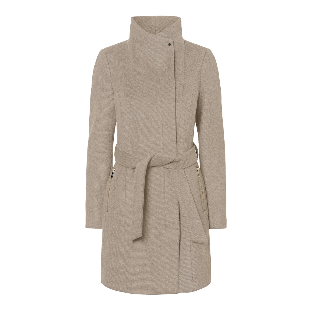 Vero Moda Kurzmantel »VMTWODOPE BELT 3/4 WOOL JACKET GA NOOS«