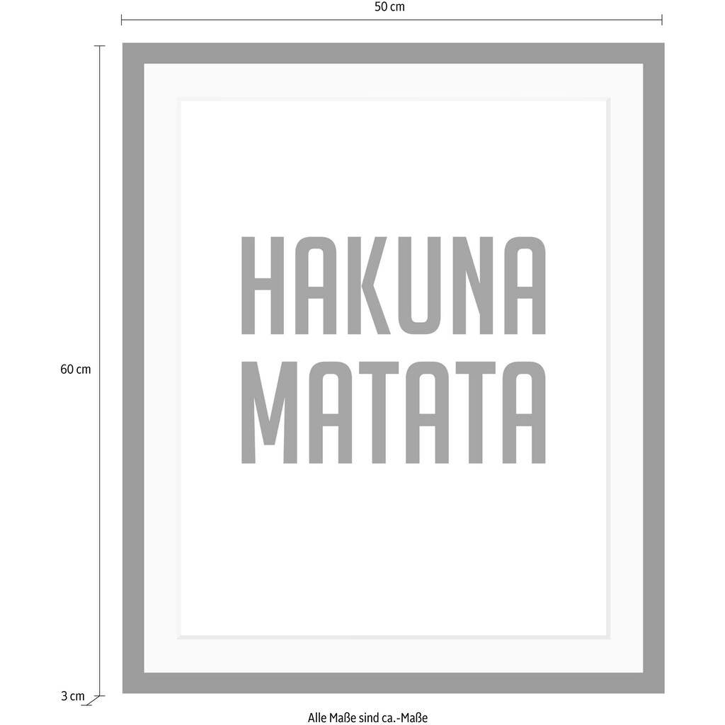 queence Bild »Hakuna Matata«