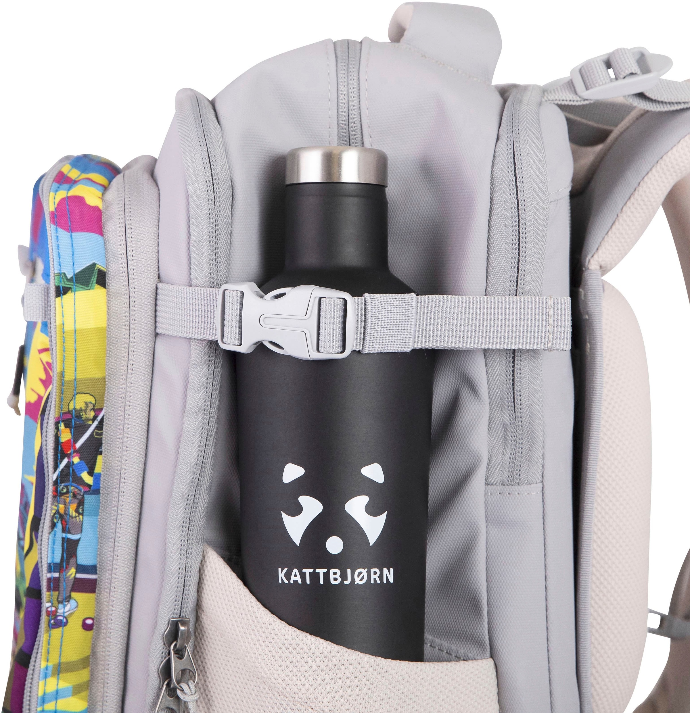 KATTBJØRN Schulrucksack »Classic, Urban Jungle«, mit Laptopfach; alle Innen- und Außenstoffe aus recyceltem PET